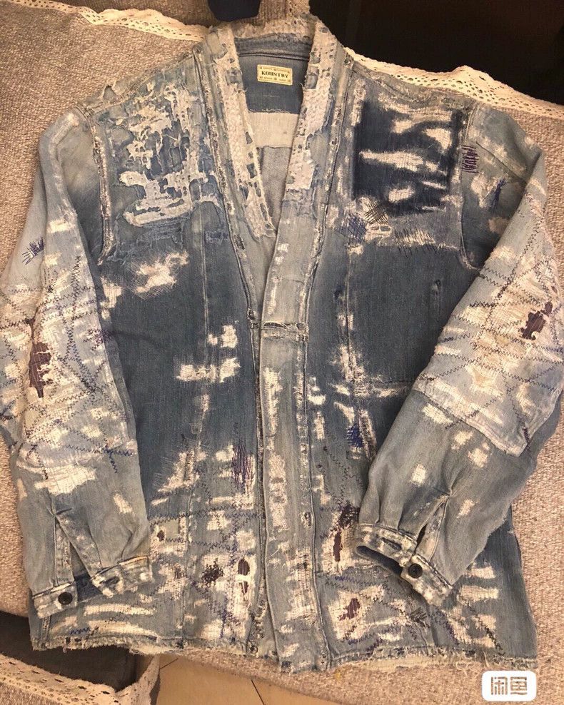 Kapital KAPITAL Boro Kimono Jacket Size US L / EU 52-54 / 3 - 1 Thumbnail