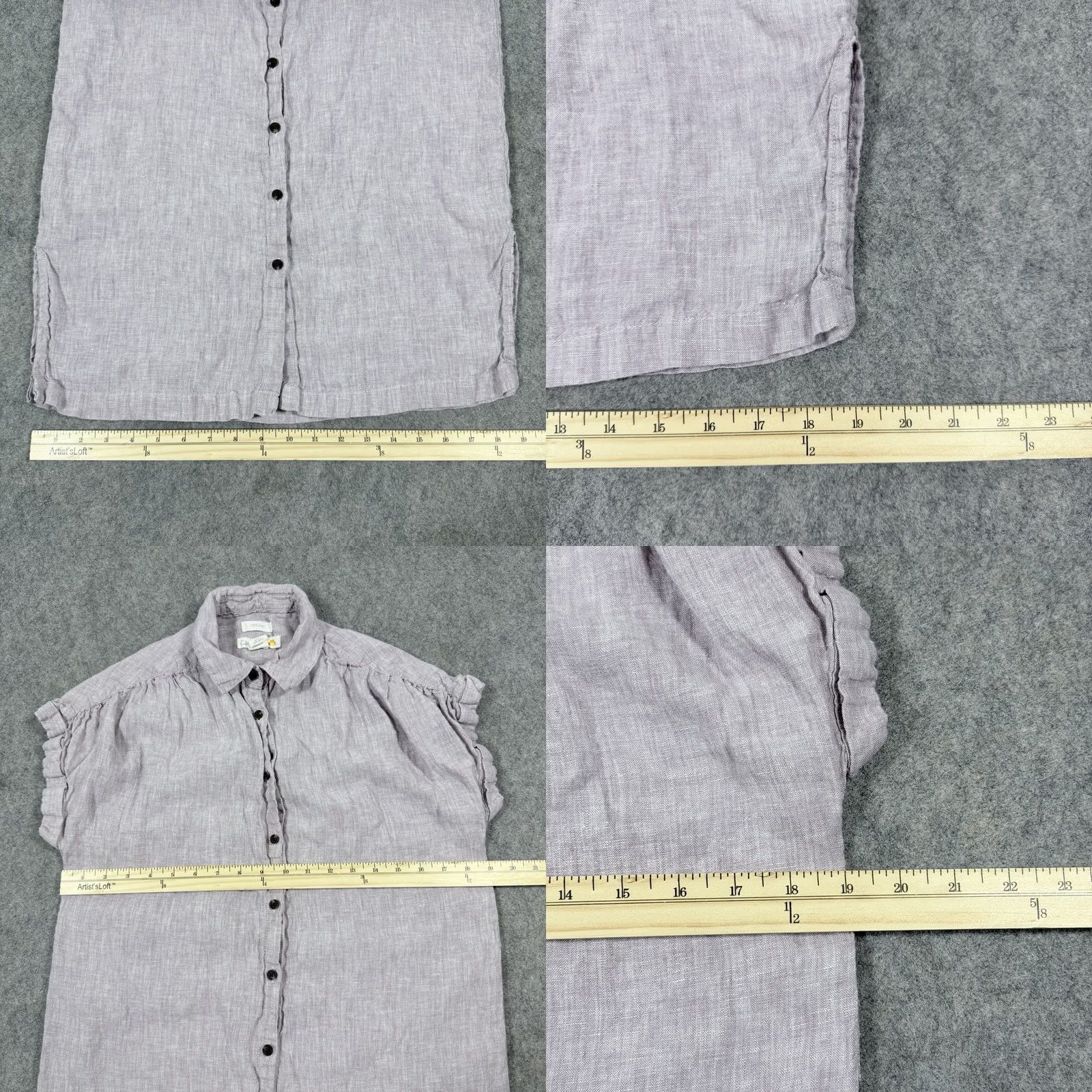 Vintage C&C California Button-Front Midi Casual Shirt Dress Women's Small Gray Shirt Dress Womens Small Gray Vintage No Size S / US 4 / IT 40 - 10 Thumbnail