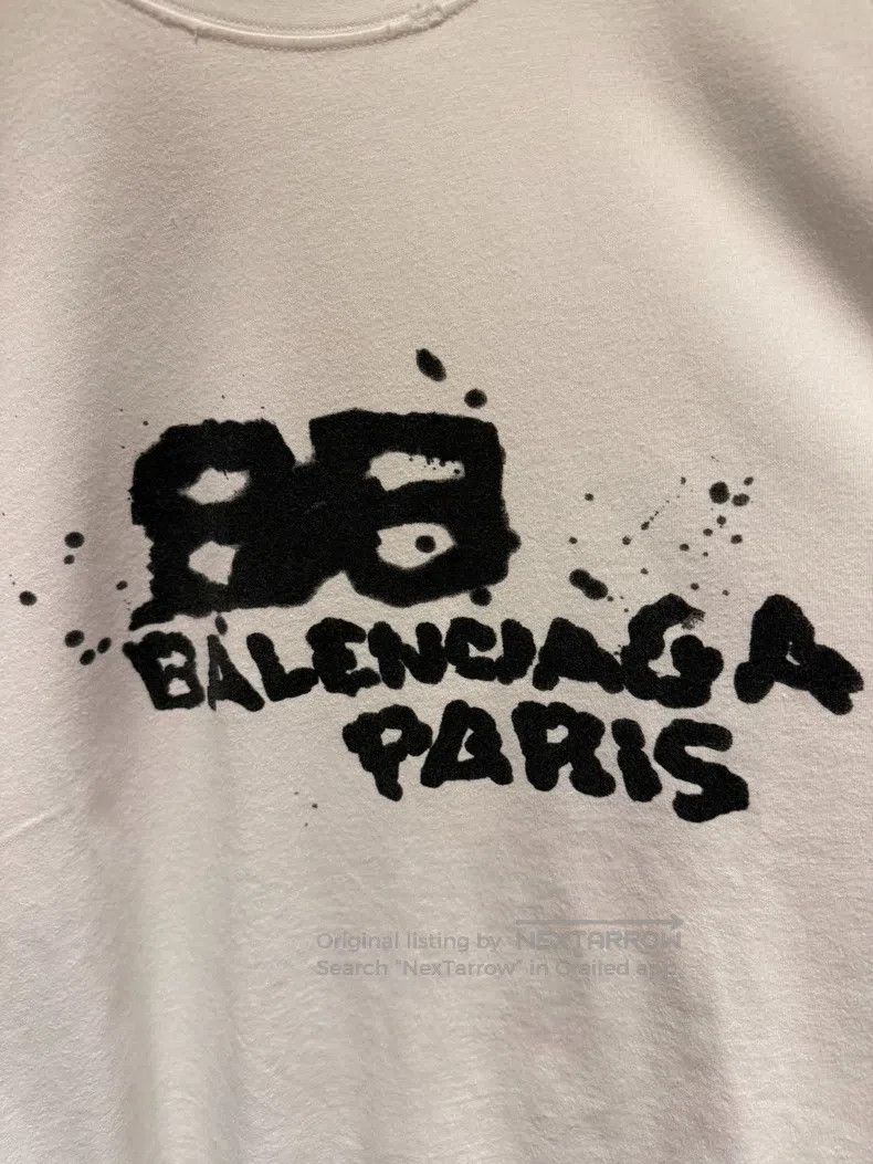 Balenciaga Balenciaga Graffiti Destruction Short Sleeve Size US L / EU 52-54 / 3 - 2 Thumbnail