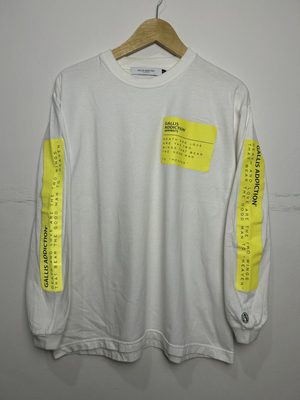 GALLIS ADDICTION GARMENT REFLECTIVE LOGO LONGSLEEVE