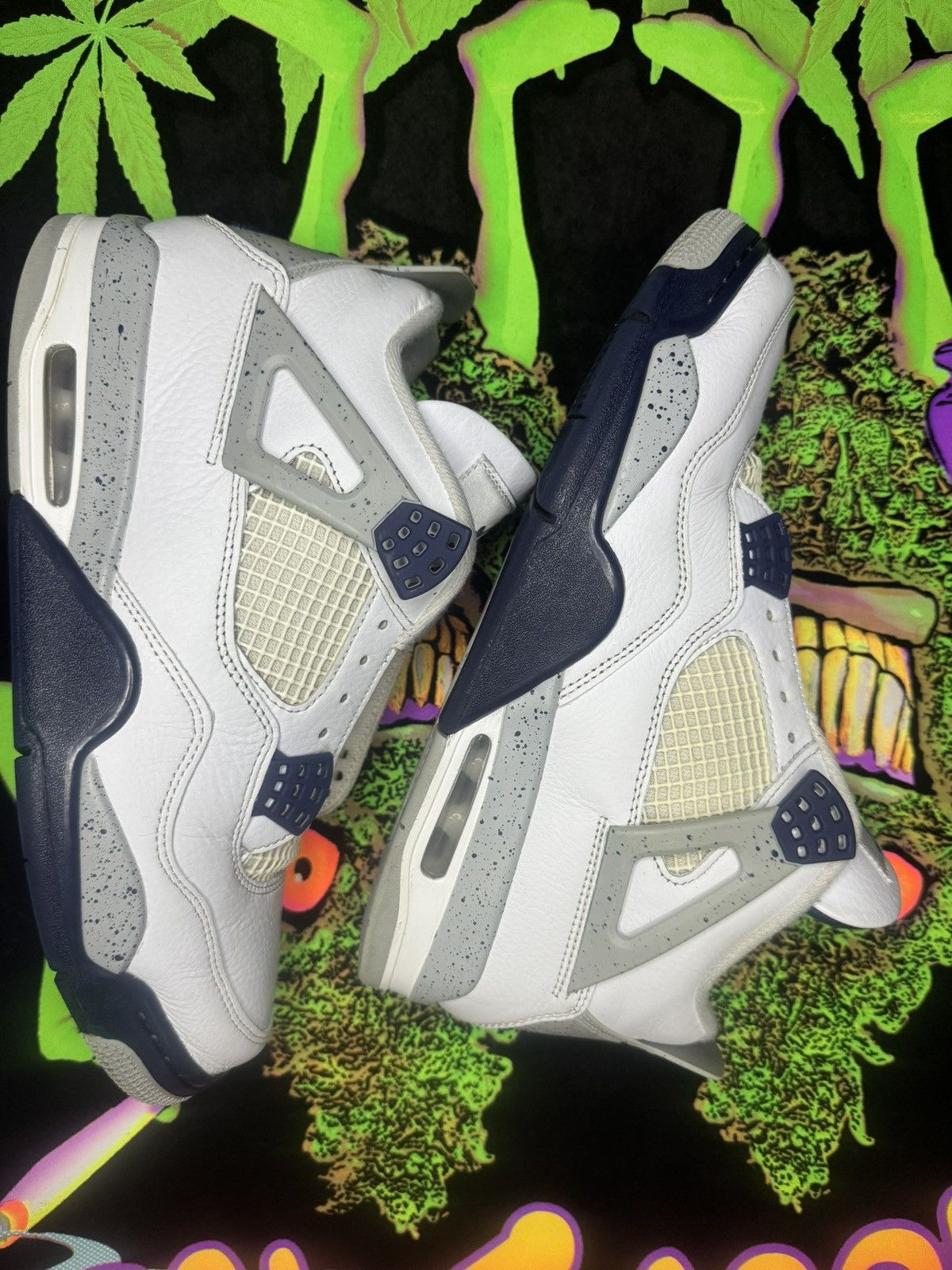 Jordan Brand Jordan 4 midnight navy’s size 11 used Size US 11 / EU 44 - 2 Thumbnail