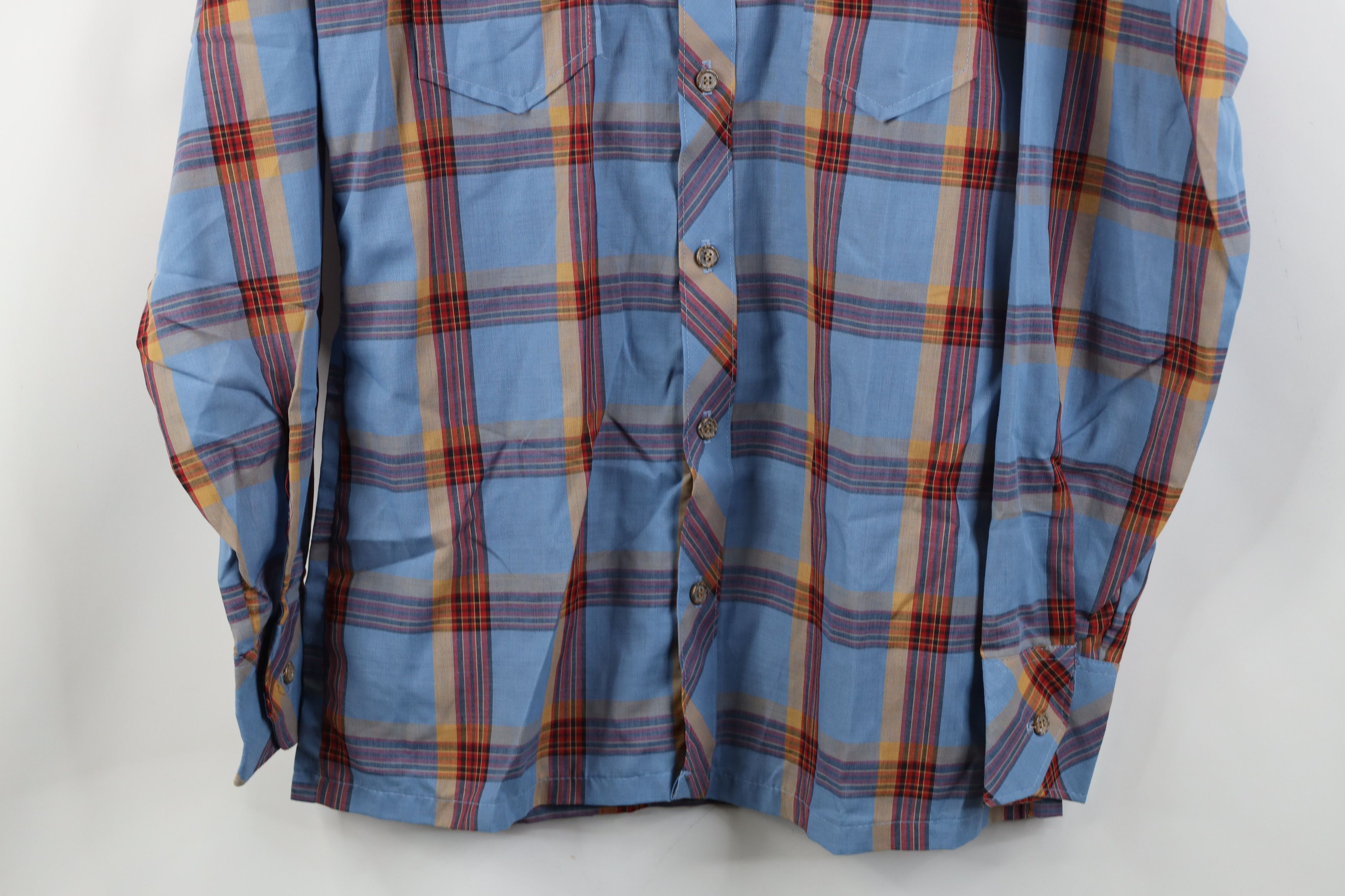 Vintage Deadstock Vintage 70s Streetwear Collared Button Shirt USA Size US M / EU 48-50 / 2 - 3 Thumbnail