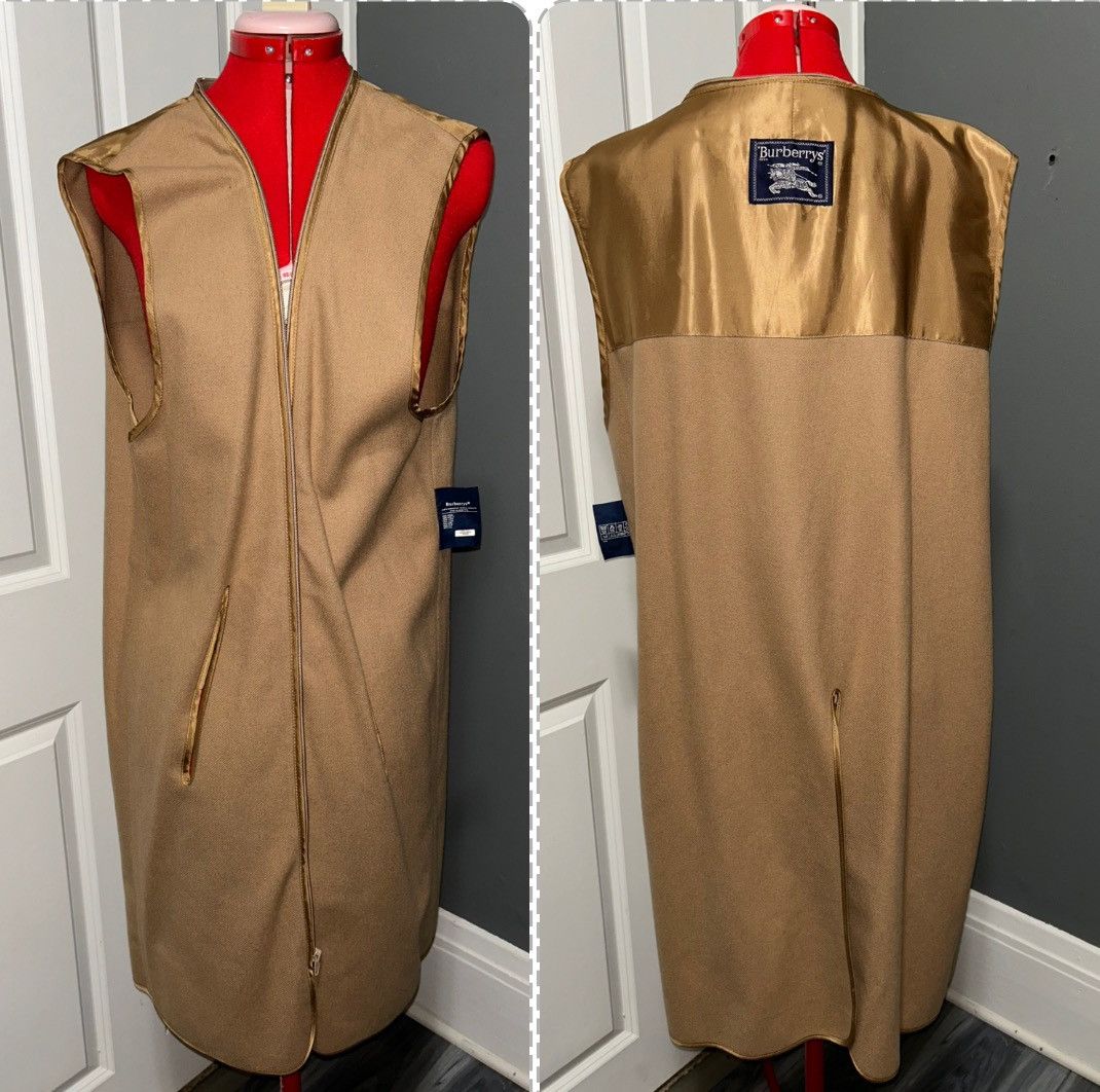 Burberry Vintage Burberry Tan Nova Check Trench Coat Mens 38 Regular Size US M / EU 48-50 / 2 - 11 Thumbnail