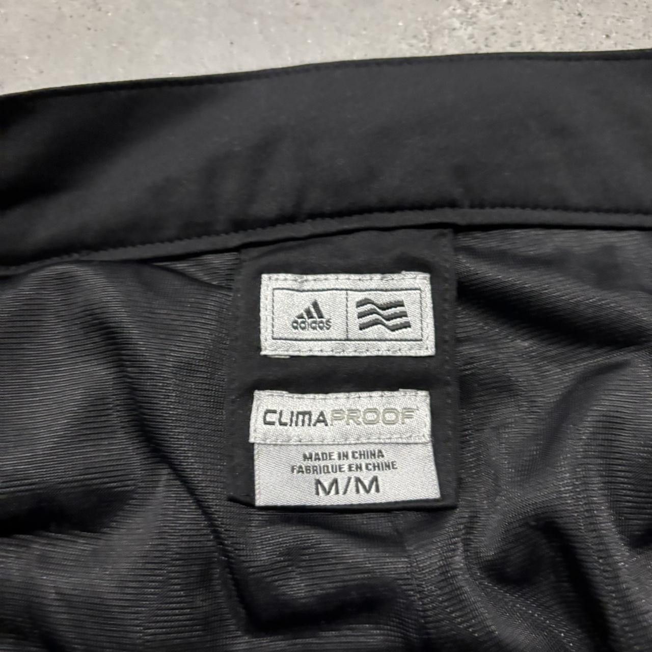 Adidas × Vintage Crazy Vintage Y2K/2000s Black Adidas Essential Track Pants! Size US 34 / EU 50 - 8 Thumbnail