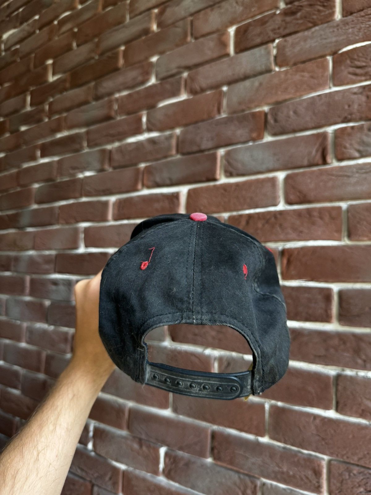 Vintage Vintage 90s Chicsgo Bulls NBA Basketball Hat Cap Size ONE SIZE - 8 Thumbnail