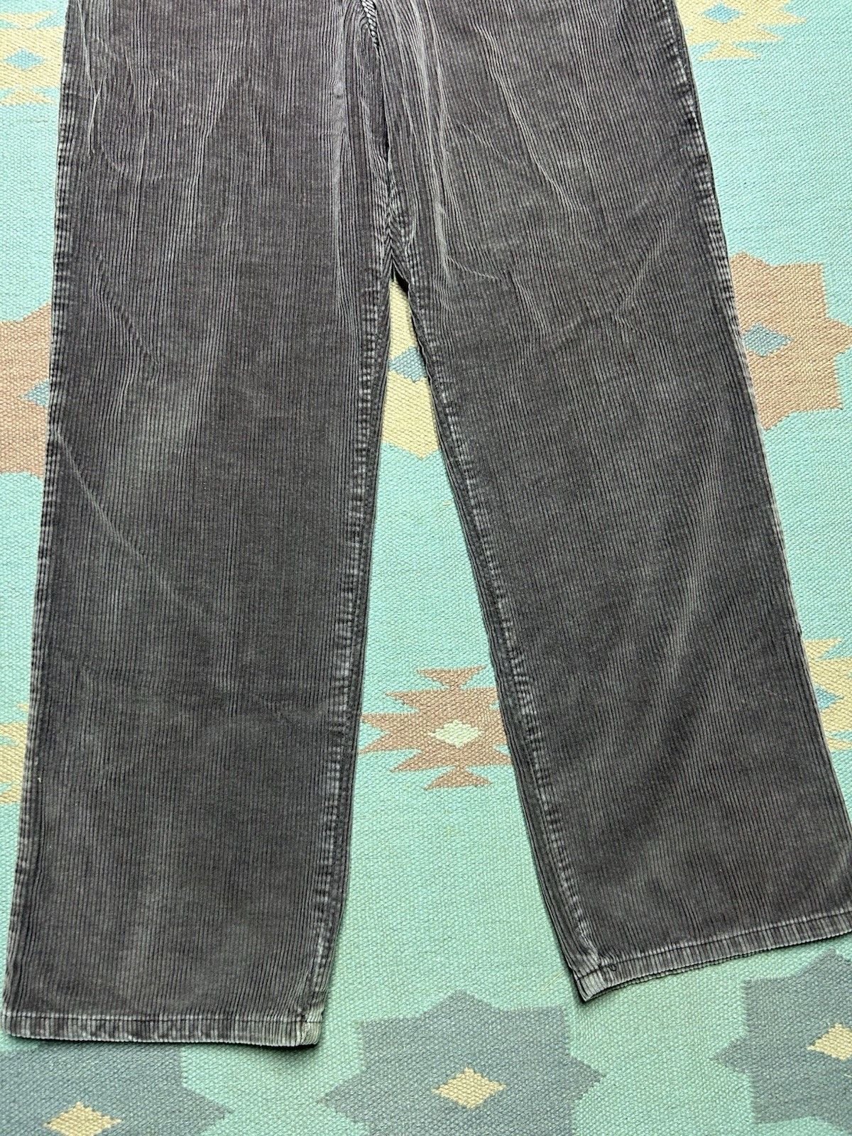 Vintage y2k corduroy pants road rags wide straight women’s 11/12 31 Size 31" - 2 Thumbnail