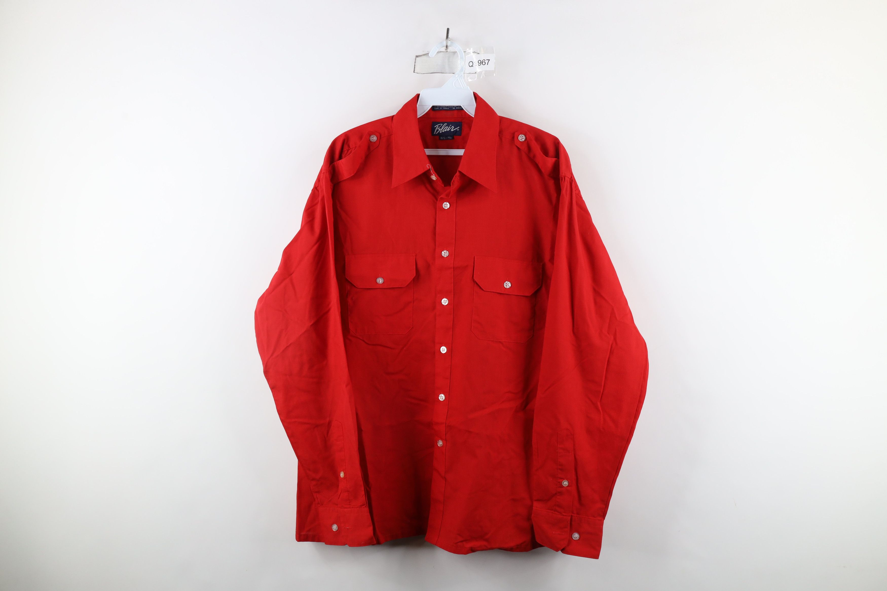 Vintage Vintage 70s Streetwear Style Safari Bush Button Shirt Size US L / EU 52-54 / 3 - 1 Thumbnail