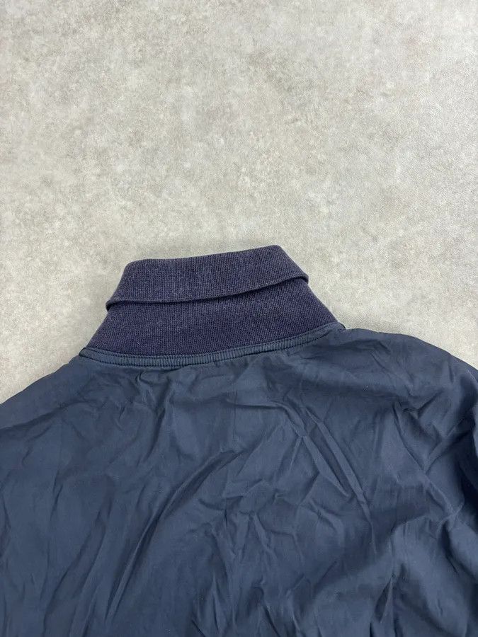 Vintage 2000s Gianni Versace Versus Navy Minimalist Light Bomber Jacket Size US S / EU 44-46 / 1 - 6 Thumbnail