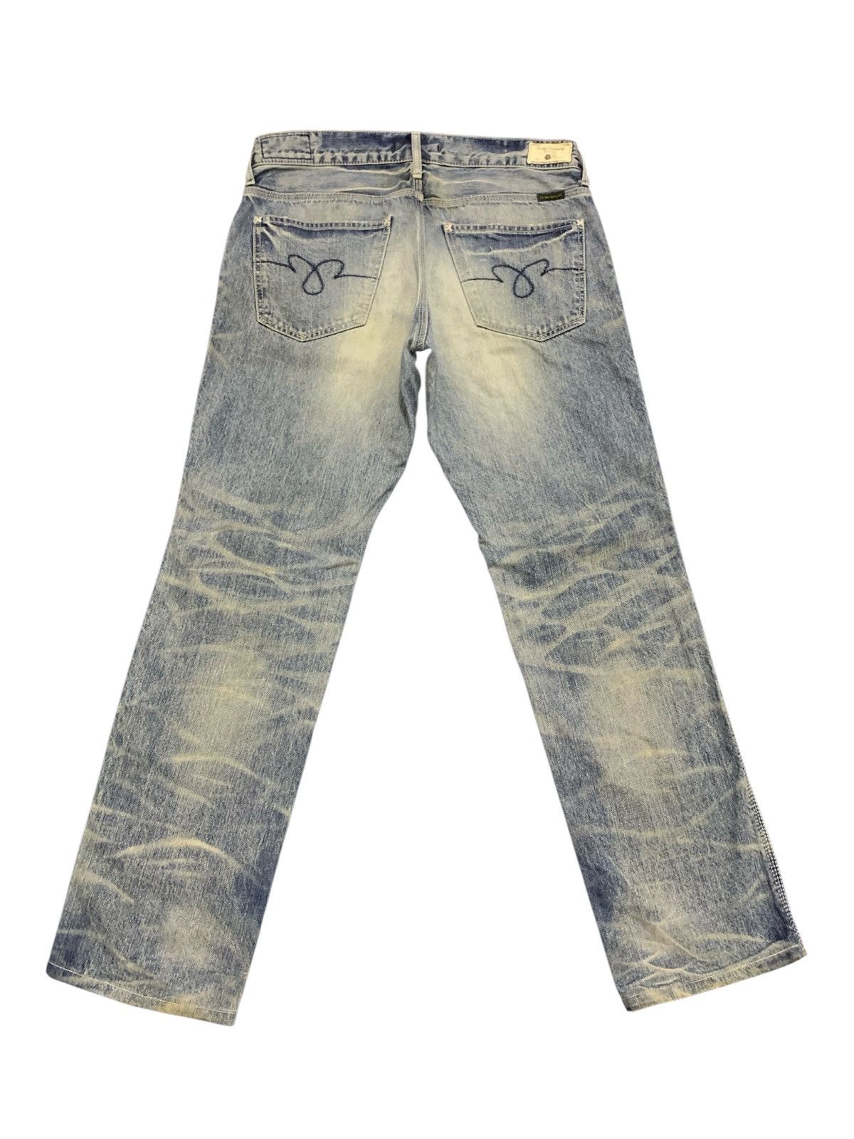Japanese Brand Blue Way Garments Japan Vintage Denim Jeans Size US 33 - 2 Thumbnail