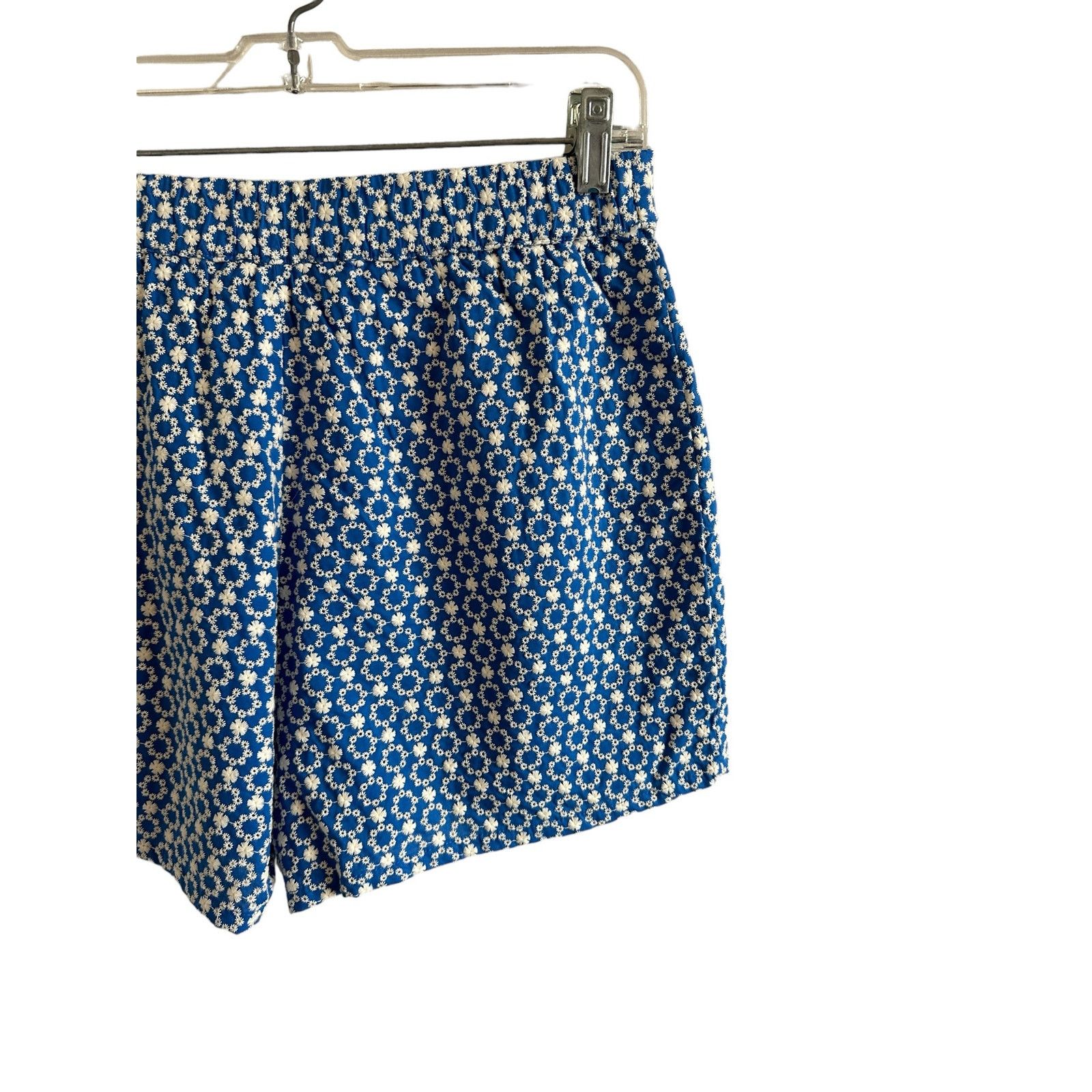 Other Blue White Floral Embroidered Blouse Shorts Set - Medium Size 30" / US 8 / IT 44 - 17 Thumbnail