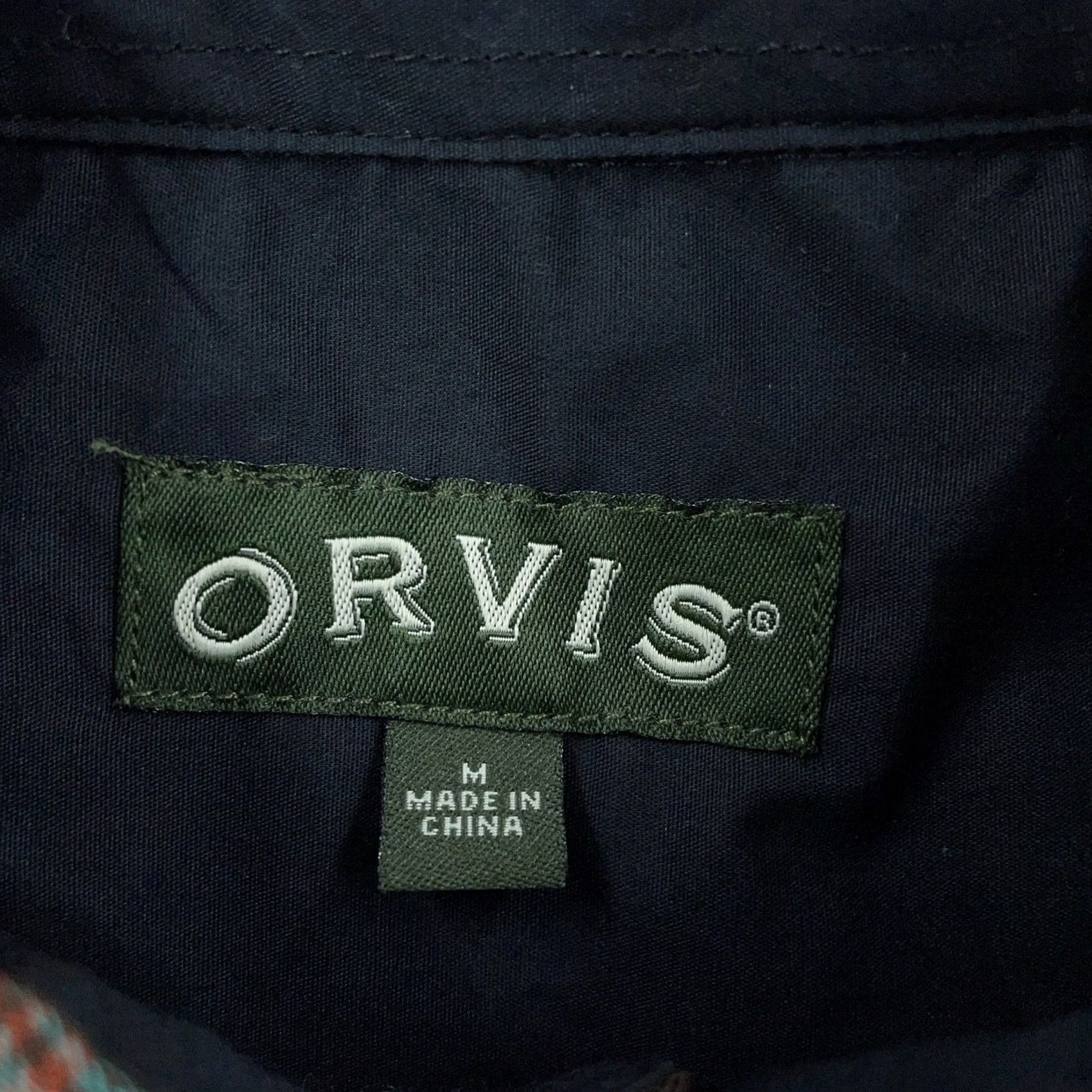 Orvis Orvis Flannel Shirt Mens Medium Colorful Plaid Button Up Shirt Mens Regular Long Sleeve Multicolor Fall Spring Summer Outdoor Size US M / EU 48-50 / 2 - 3 Thumbnail
