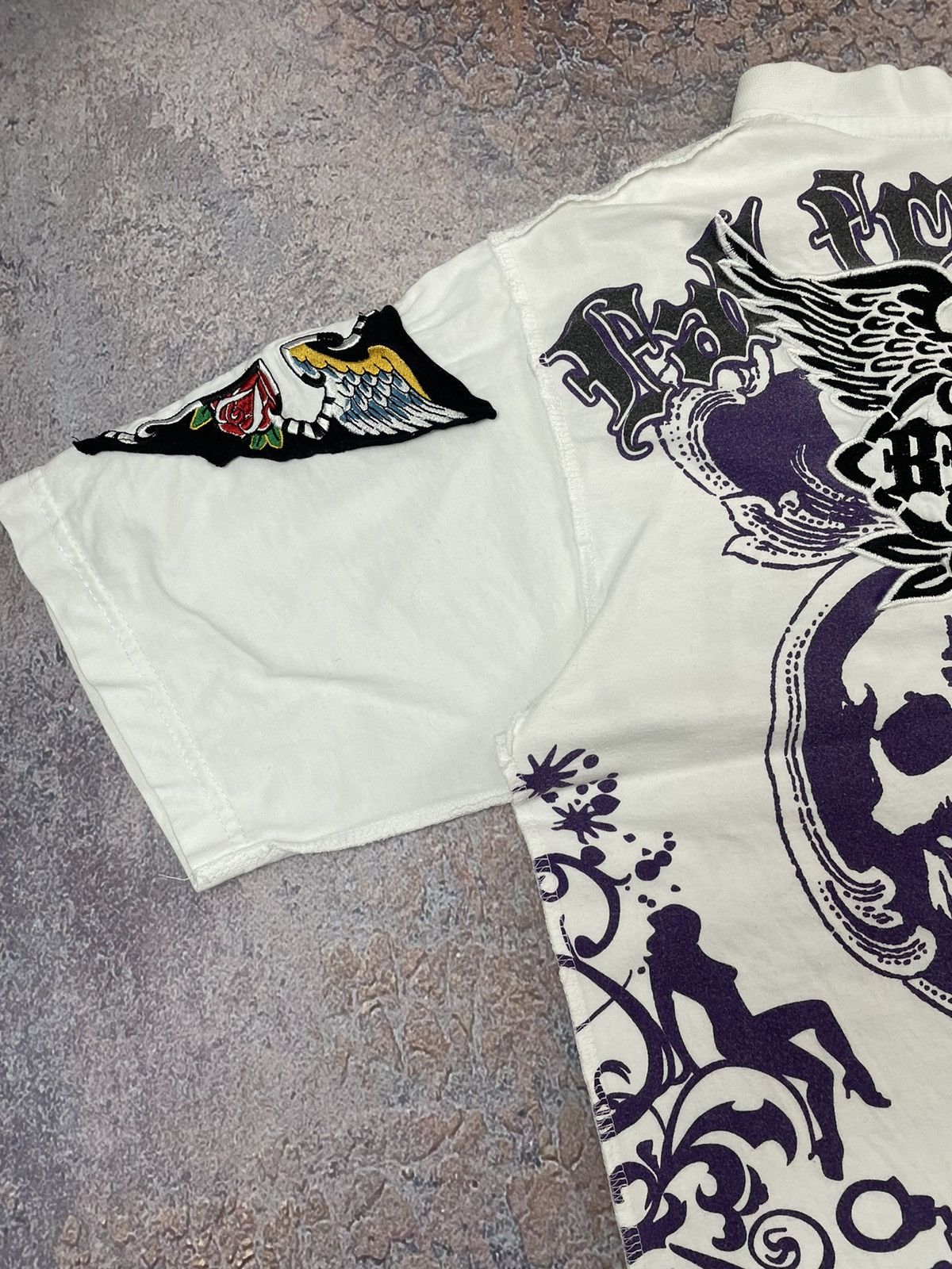 Black Label × Vintage BLAC LABEL 68 EAGLE PATCHWORK RARE TEE SHIRT Size US M / EU 48-50 / 2 - 15 Thumbnail