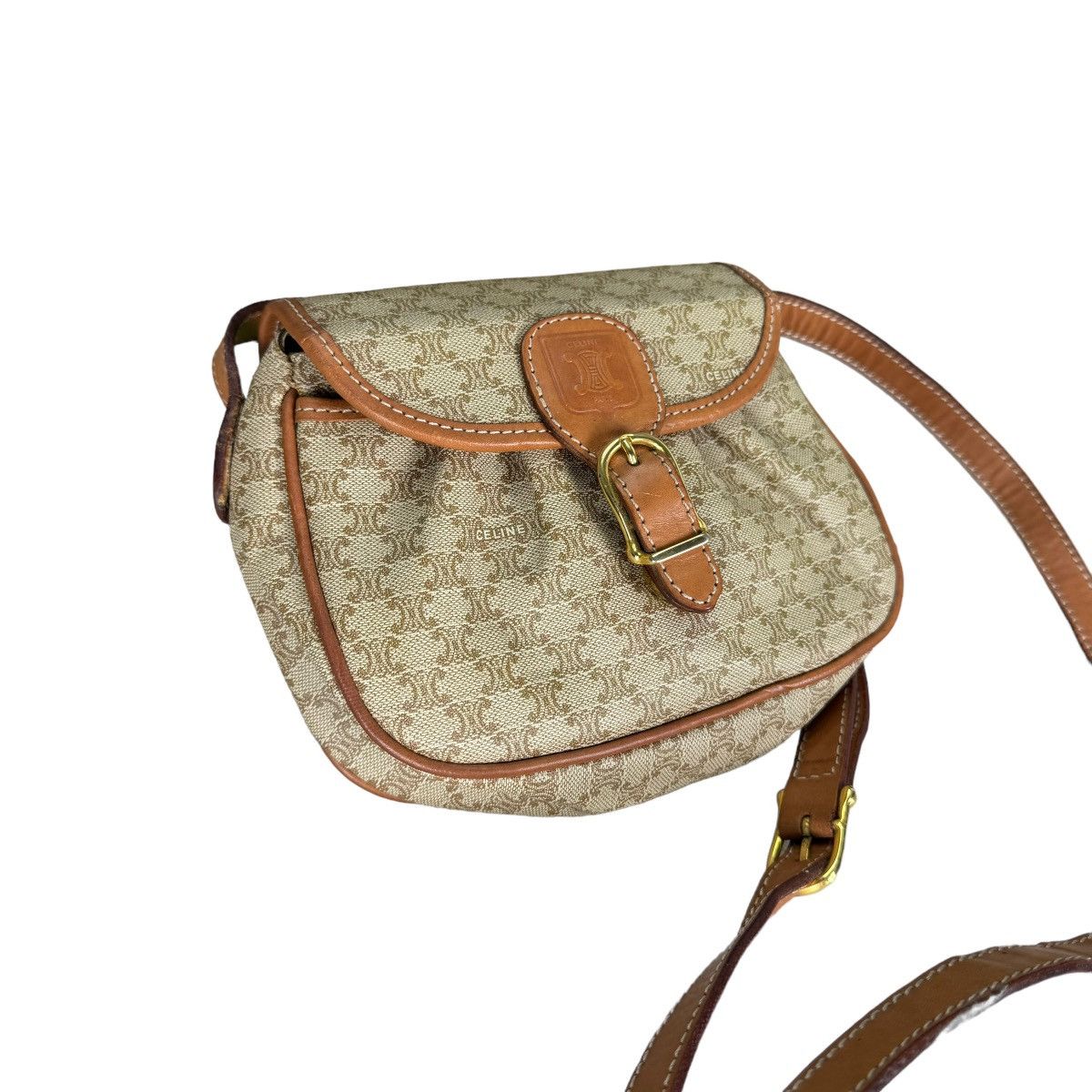 Celine ❄️CELINE MACADAM MONOGRAM MINI SHOULDER BAG Size ONE SIZE - 3 Thumbnail