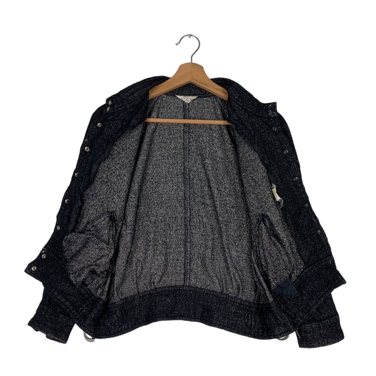 Japanese Brand SEZON Studded Riot Cropped Jacket #0632-C29 Size US S / EU 44-46 / 1 - 11 Thumbnail
