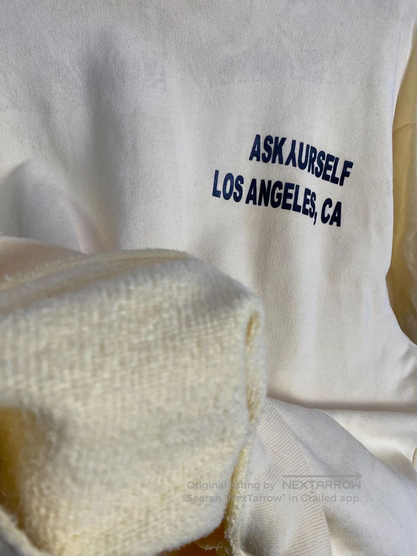 Askyurself Vintage Lemon Yellow Hoodie. Size US L / EU 52-54 / 3 - 8 Thumbnail