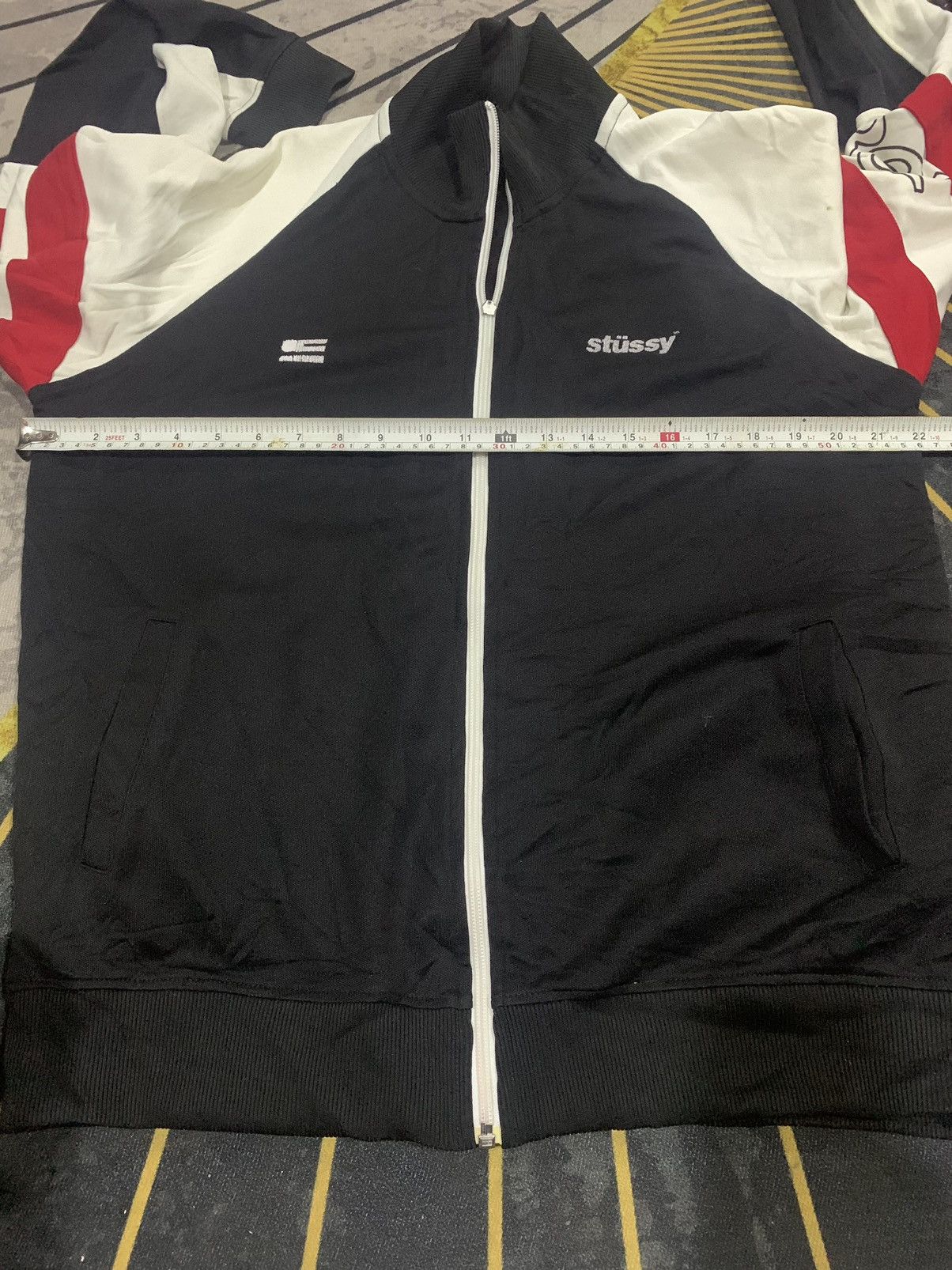Stussy × Vintage VINTAGE!! 90's Track Top STUSSY Size US L / EU 52-54 / 3 - 8 Thumbnail