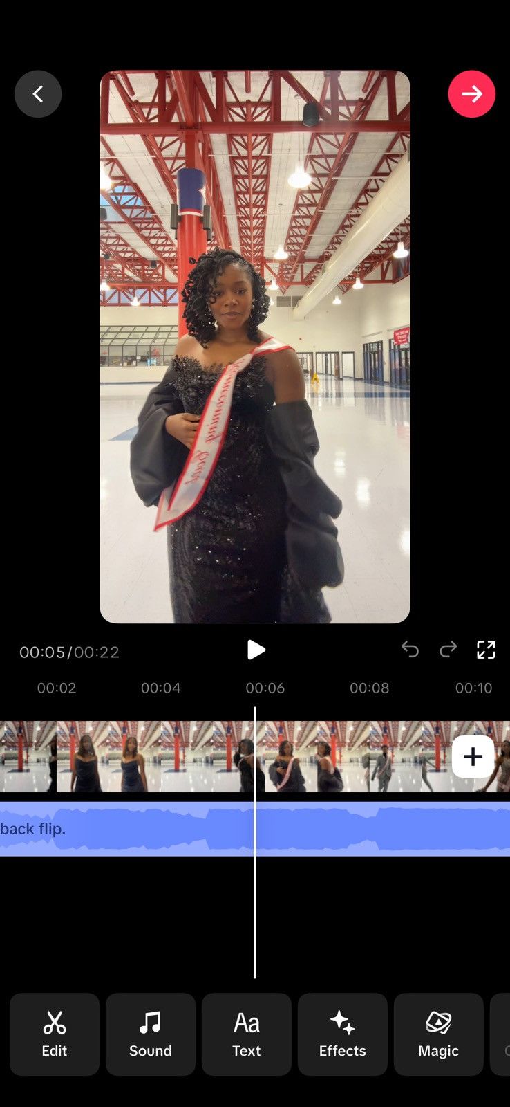 Other Black prom dress with blinged out corset Size M / US 6-8 / IT 42-44 - 7 Thumbnail