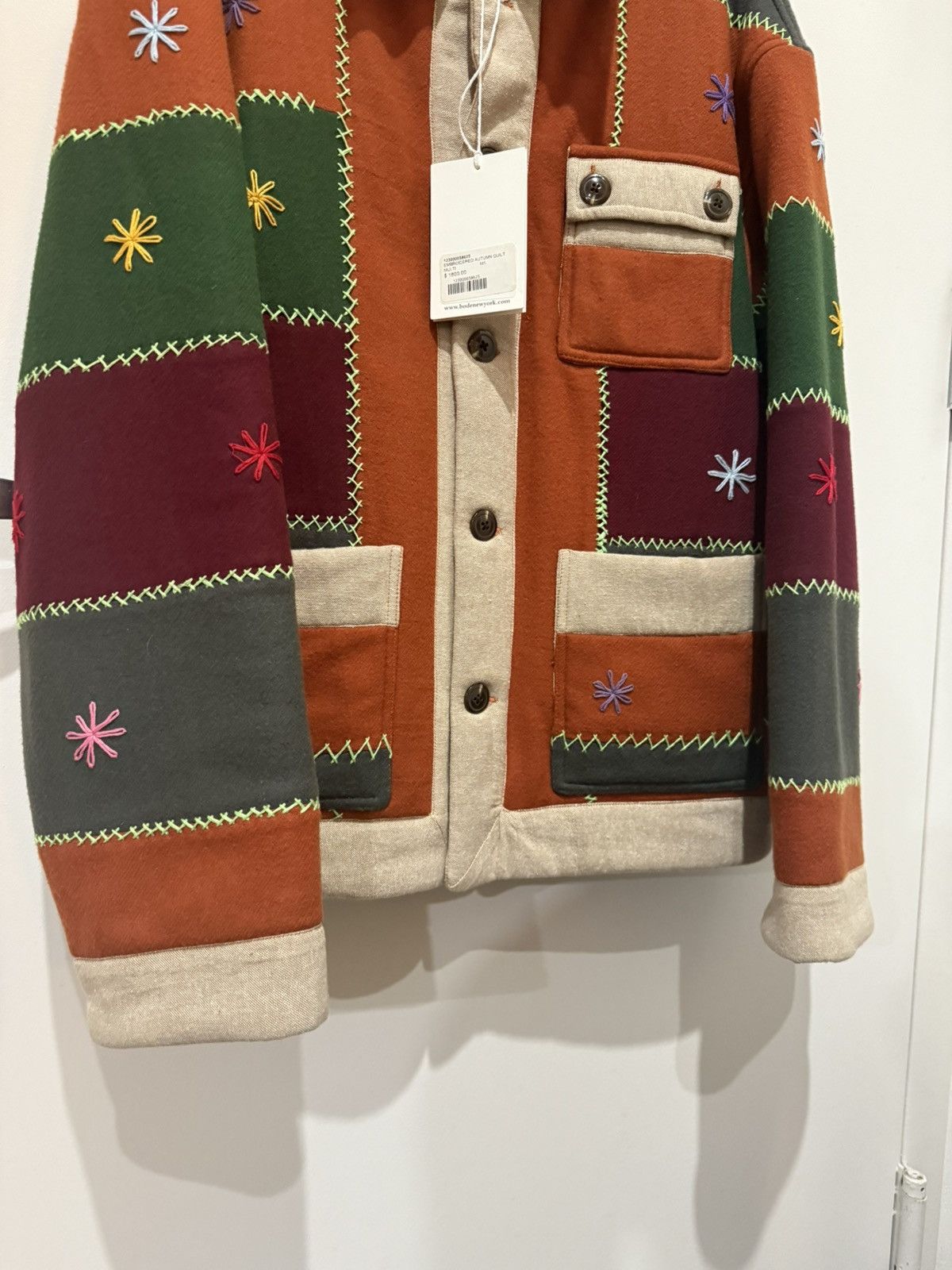 Bode BODE Embroidered Autumn Quilt Jacket M/L [NEW] Size US M / EU 48-50 / 2 - 9 Thumbnail