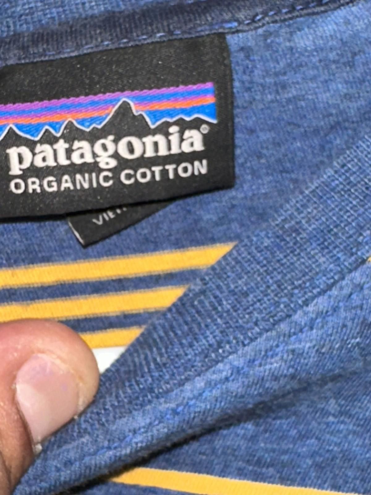 Patagonia Patagonia Organic Cotton Stripe Tee | M | Eco Chill Vibes Size US M / EU 48-50 / 2 - 4 Thumbnail
