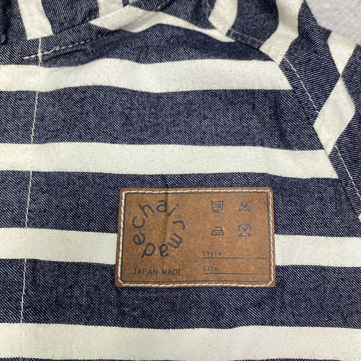 Japanese Brand 🇯🇵Chairmade Stripe Jacket🇯🇵 Size US XL / EU 56 / 4 - 3 Thumbnail
