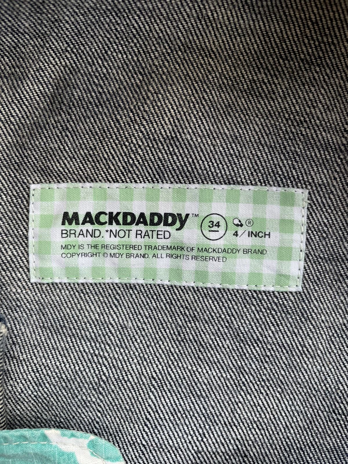 Japanese Brand MACKDADDY FLIP POCKET JEANS Size US 35 - 15 Thumbnail