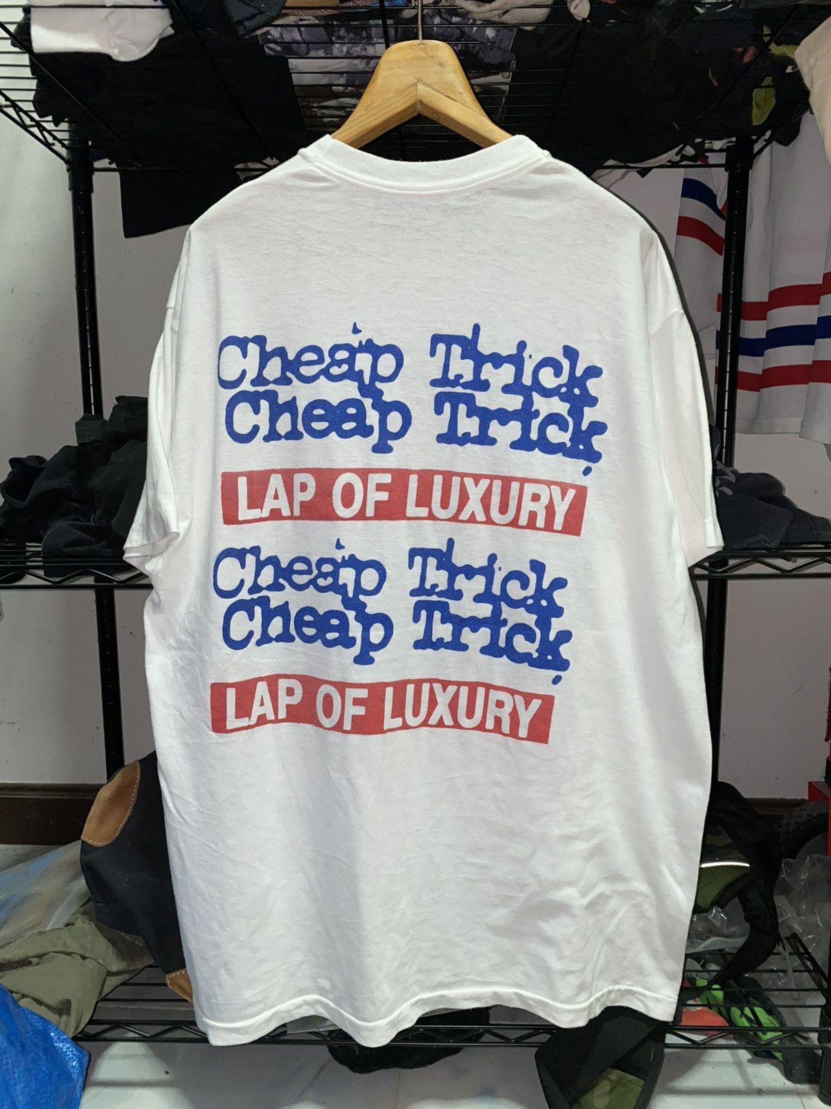 Band Tees VINTAGE 80S CHEAP TRICK BAND TEE Size US XL / EU 56 / 4 - 2 Thumbnail