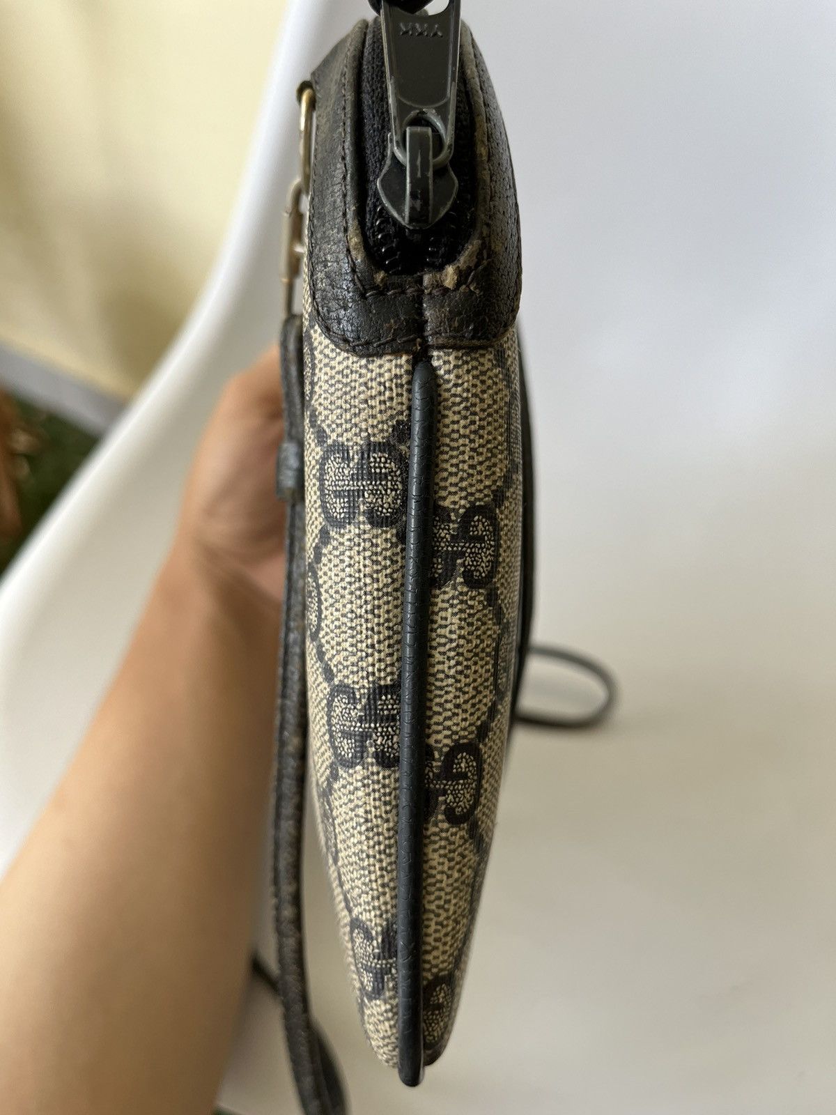 Gucci Gucci GG Supreme Web Sherry Line Shoulder PVC Size ONE SIZE - 15 Thumbnail