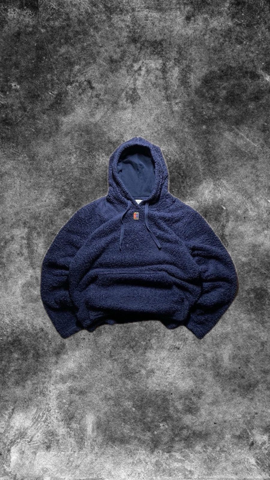 Nike × Vintage ⛩️Nike Court Hoodie Center Logo Fleece y2k vintage 90s rare ⛩️ Size US L / EU 52-54 / 3 - 1 Thumbnail