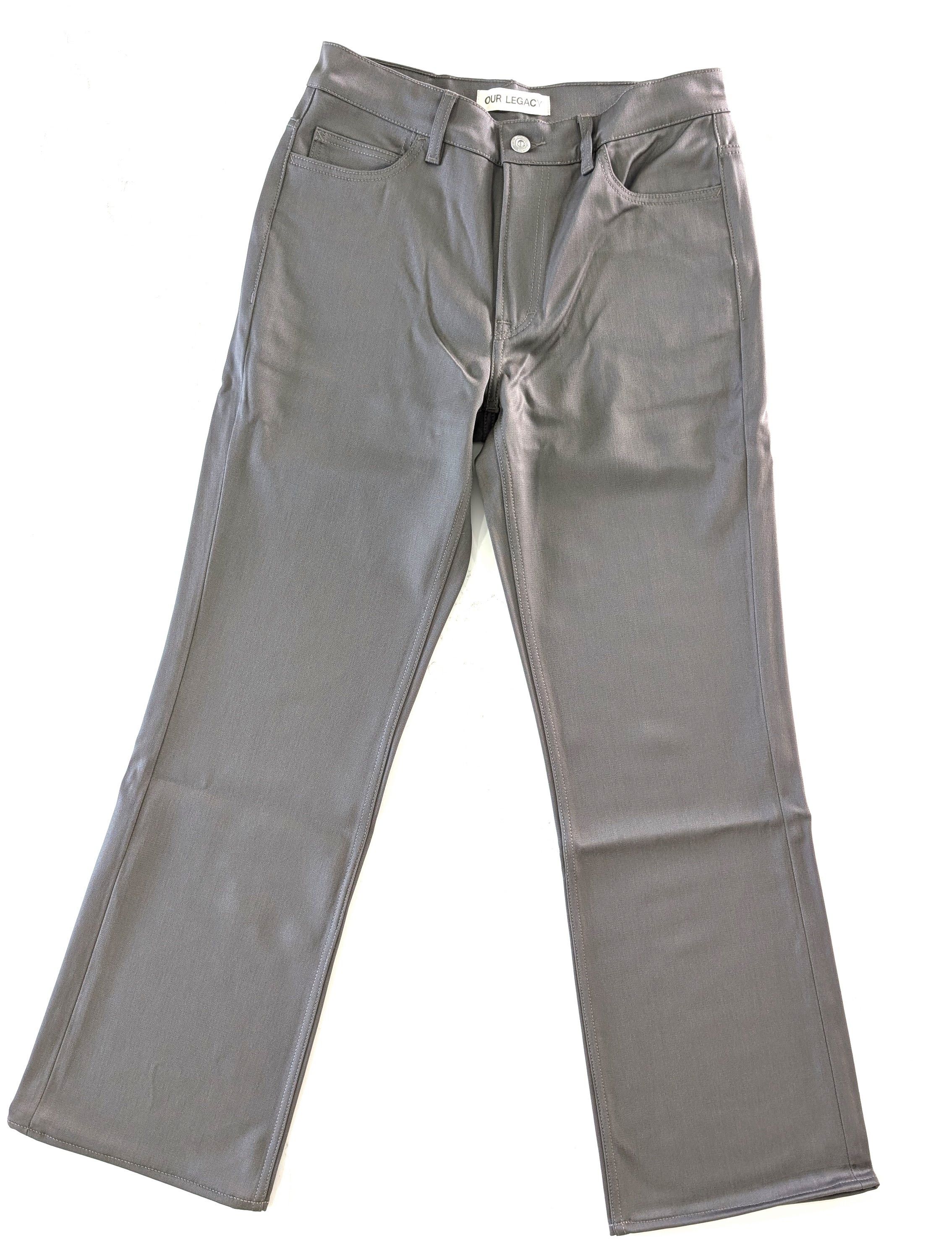 OUR LEGACY 70s Cut Mole Grey Exquisite Wool Trousers 30