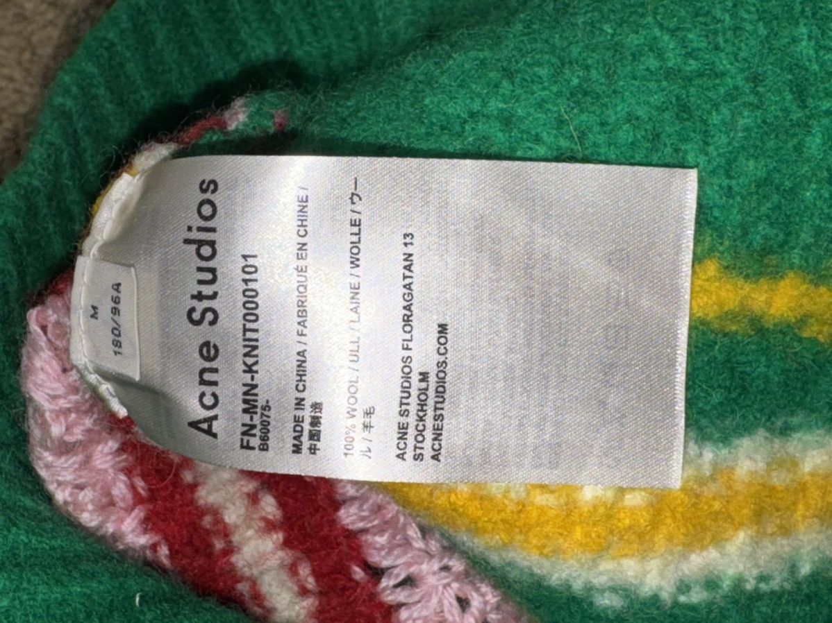 Acne Studios Acne Studios Striped Wool Knit Sweater Size M / US 6-8 / IT 42-44 - 6 Thumbnail