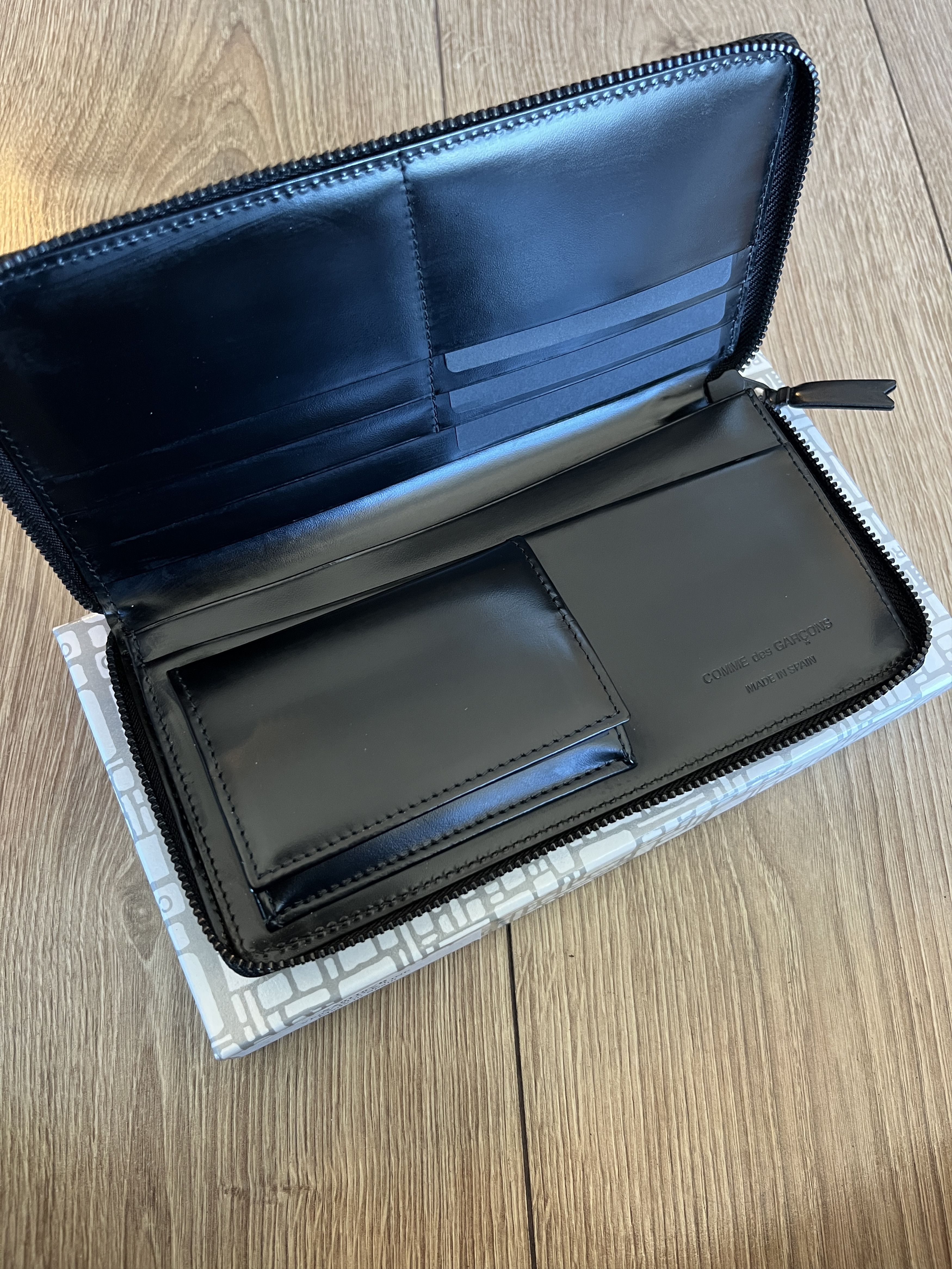 Comme des Garcons Comme Des Garcons SA0110VB BiFold Zip Long Wallet Size ONE SIZE - 4 Thumbnail