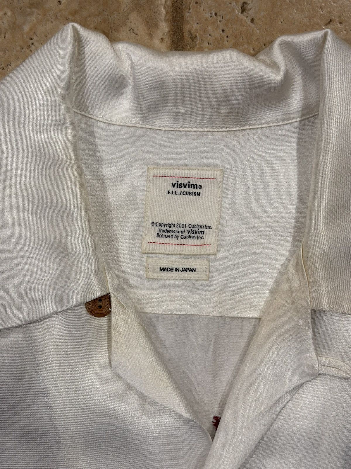 Visvim Visvim SS17 F.I.L. Irving Camp-Collar PEERLESS Satin Shirt Size US M / EU 48-50 / 2 - 8 Thumbnail