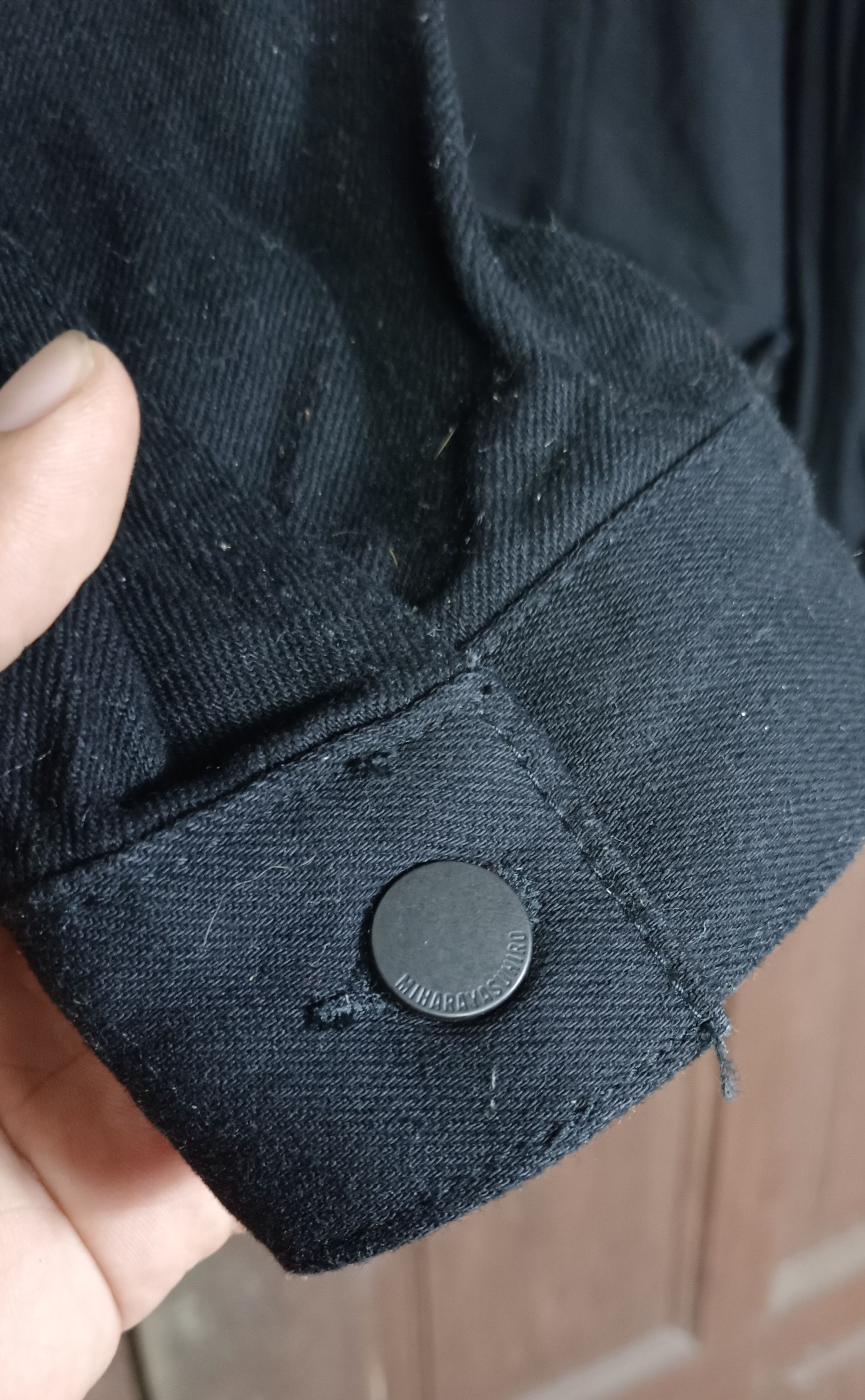 Maison MIHARA YASUHIRO Miharayasuhiro Denim Jacket Super Black Size US M / EU 48-50 / 2 - 10 Thumbnail