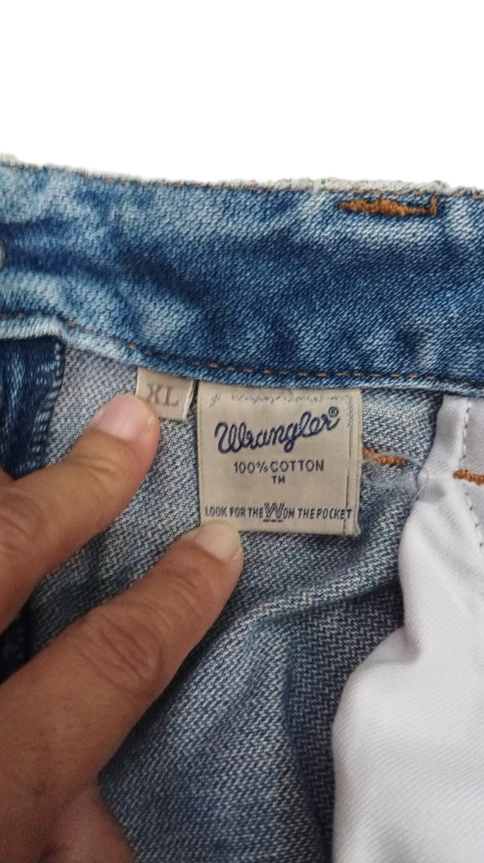 Vintage × Wrangler VTG Wrangler Denim Skirt Size 30" / US 8 / IT 44 - 8 Thumbnail