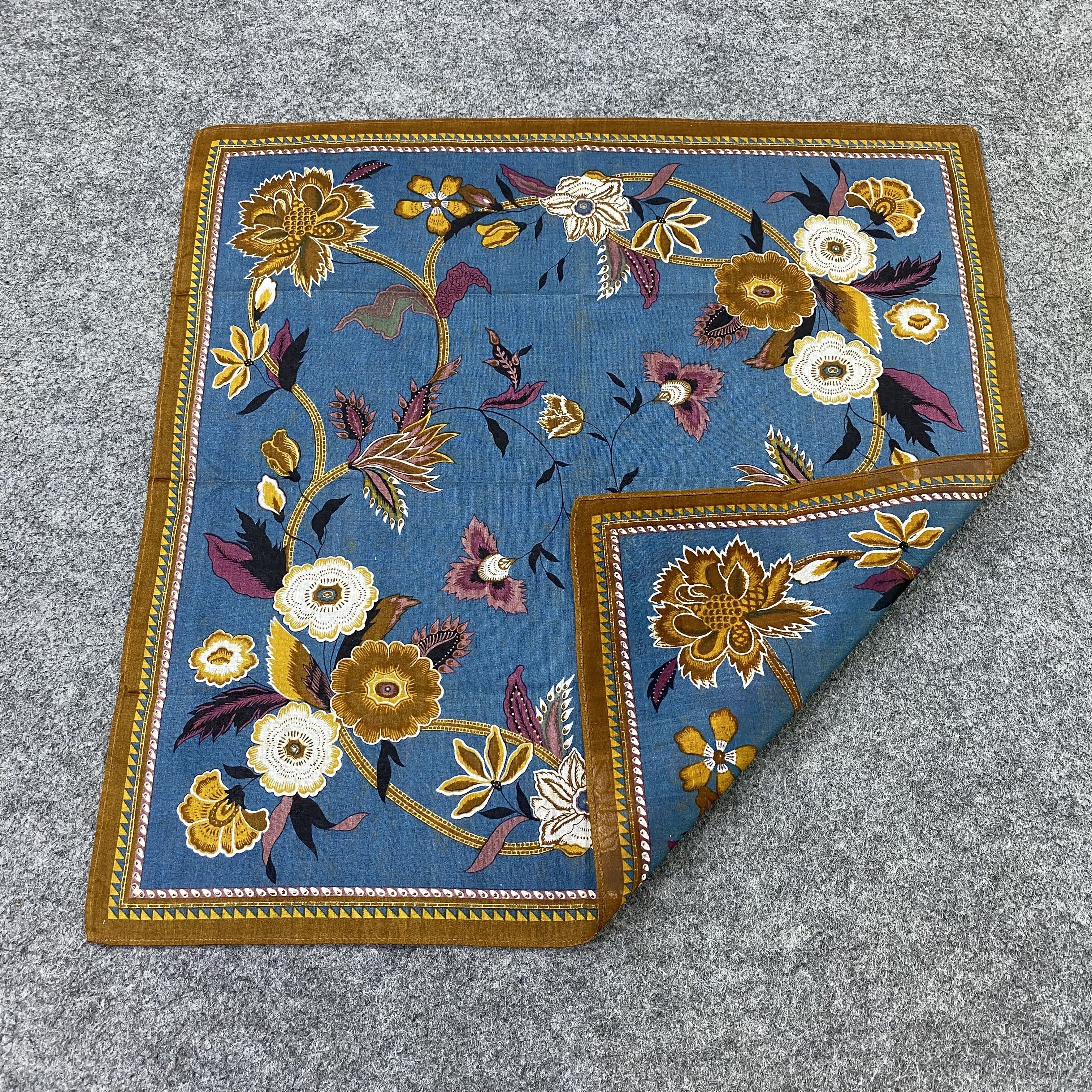 Japanese Brand Hiroko Koshino Handkerchief Neckerchief Bandana-B2037 Size ONE SIZE - 5 Thumbnail