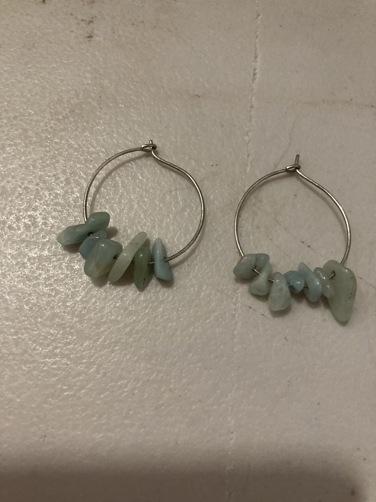 Other Semiprecious beaded chip earrings 12 dollars each Size ONE SIZE - 6 Thumbnail