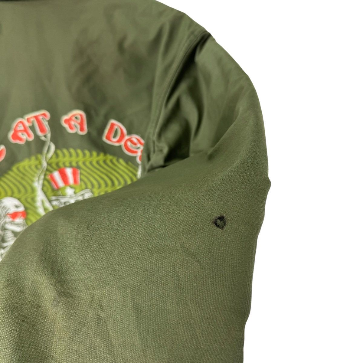 Vintage ⚡️80s VANDERBILT USN GRATEFUL DEAD ZIPPER JACKET Size US L / EU 52-54 / 3 - 8 Thumbnail