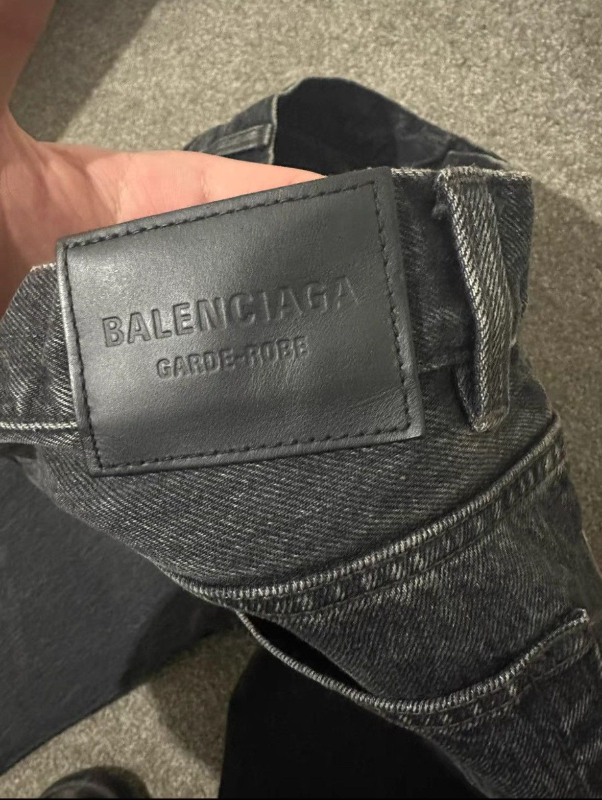 Balenciaga Balenciaga Garde Robe Jeans Size US 31 - 3 Thumbnail