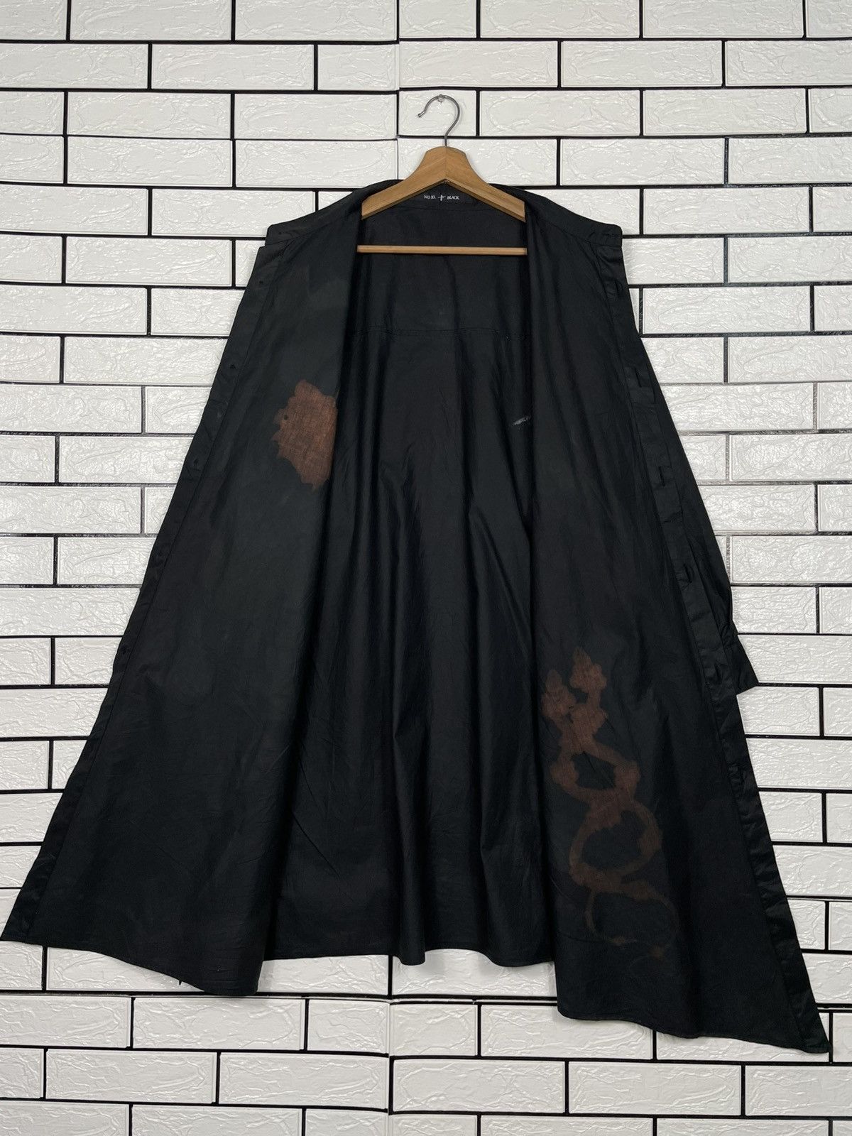 Japanese Brand Japanese Brand No ID Black Sukajan Overcoat Size US M / EU 48-50 / 2 - 12 Thumbnail