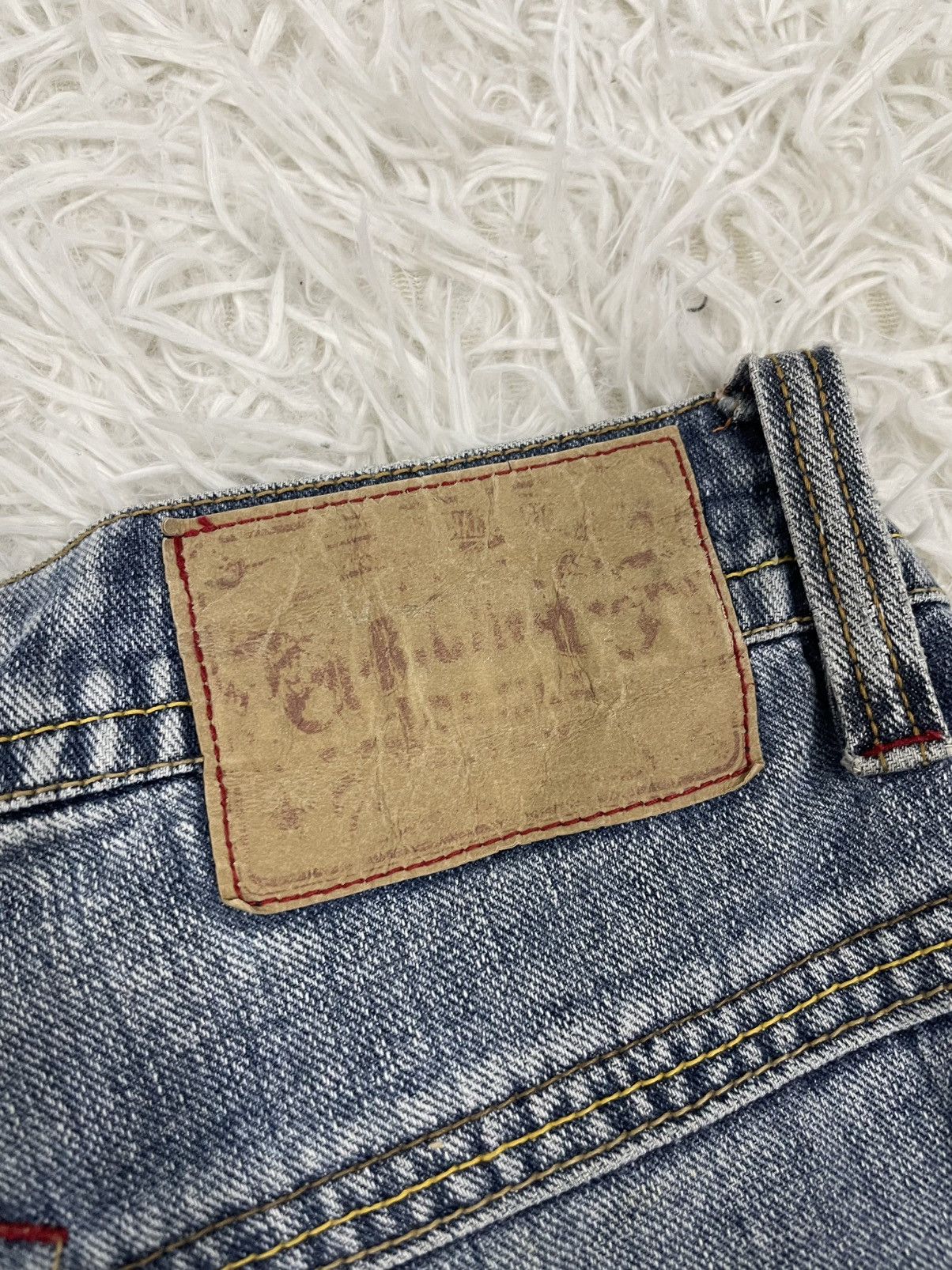 Japanese Brand Skull The World of Freedom Flare Jeans Pant Size US 33 - 15 Thumbnail