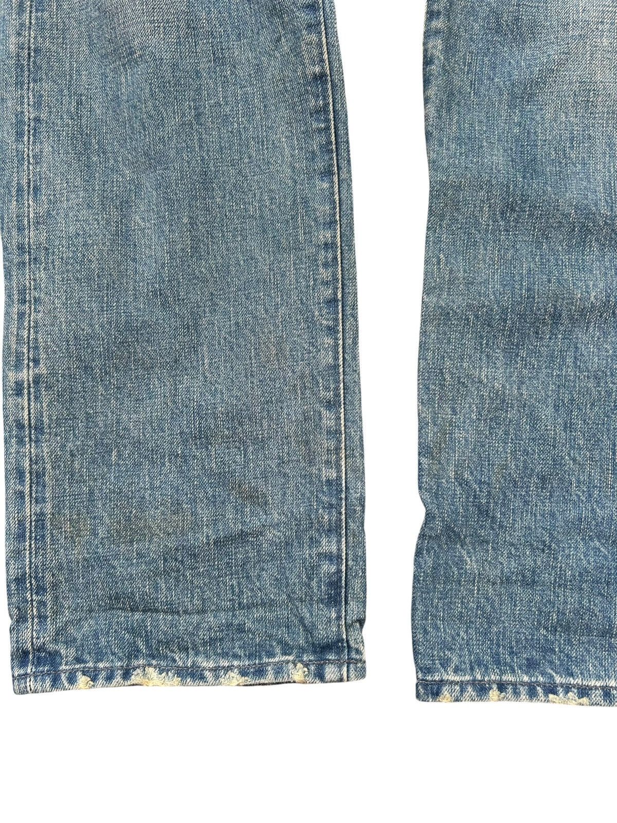 Helmut Lang HELMUT LANG NY SELVEDGE BUTTON FLY DISTRESSED DENIM JEANS Size US 34 / EU 50 - 9 Thumbnail