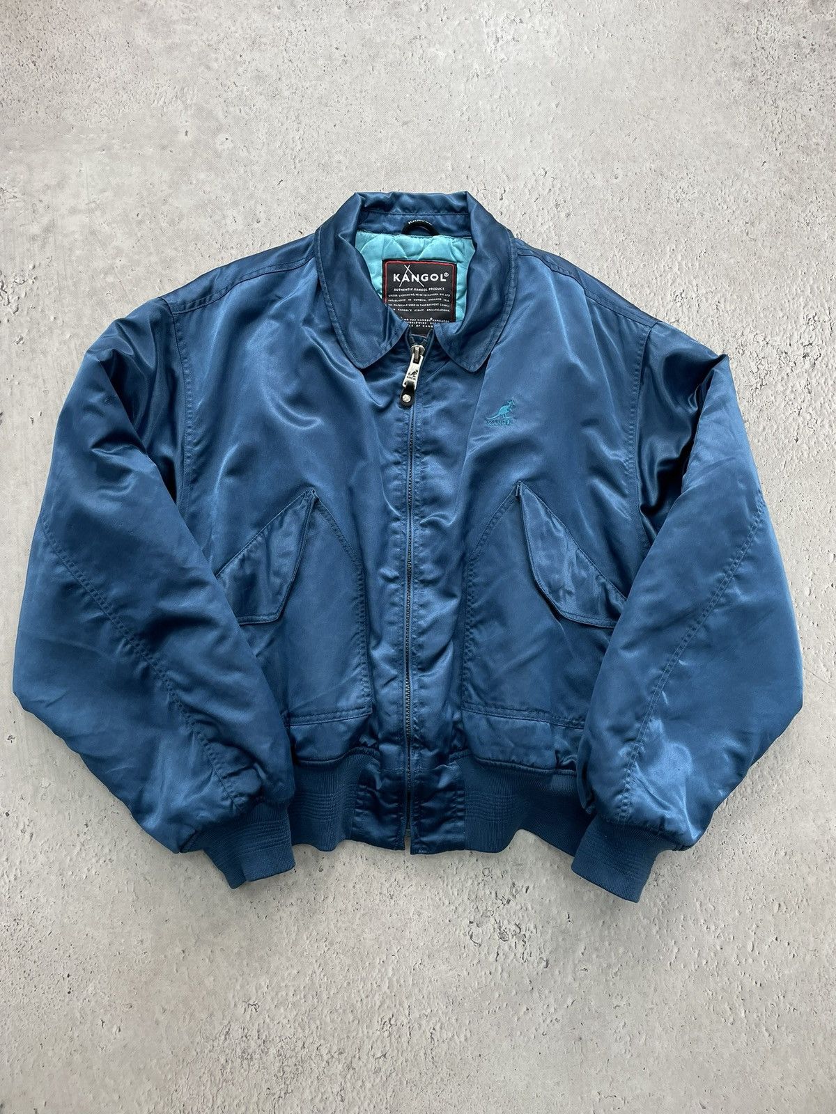 Kangol Rare Germany kangol CwU bomber nylon jacket y2k Size US L / EU 52-54 / 3 - 1 Thumbnail