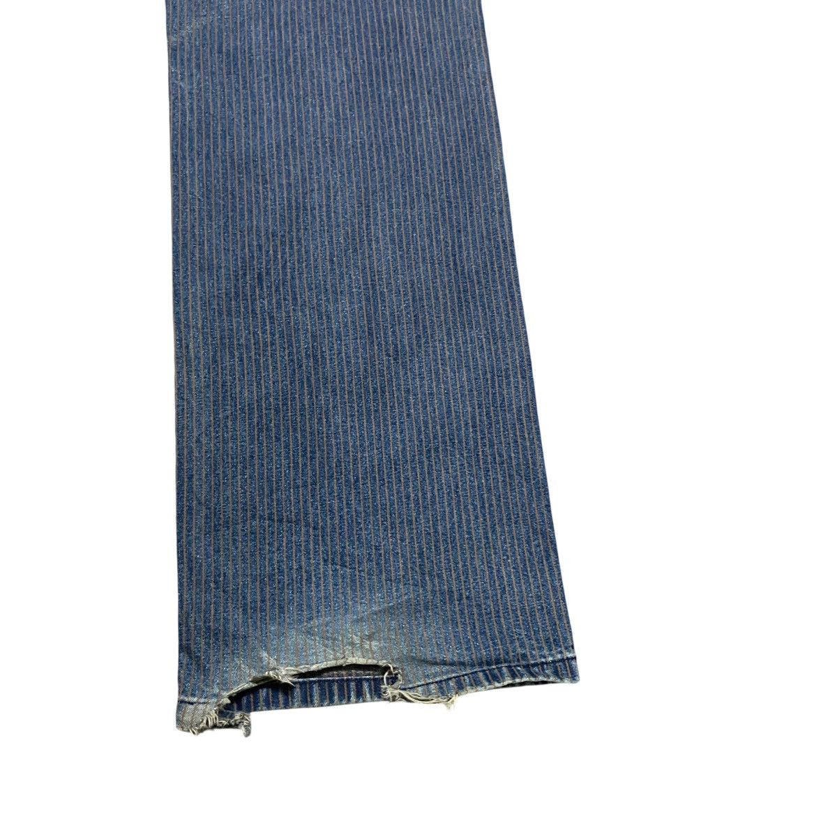 Comme Ca Ism × Japanese Brand COMME CA ISM Denim Hickory Flare Pants Size US 32 / EU 48 - 15 Thumbnail