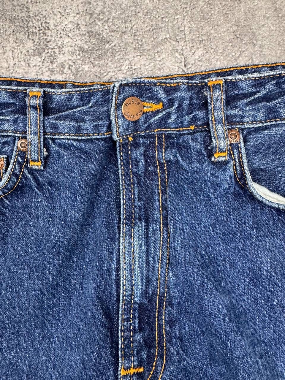 Nudie Jeans Nudie Jeans Co Men Blue Denim Jeans Pants Regular Fit Size28 Size US 28 / EU 44 - 8 Thumbnail