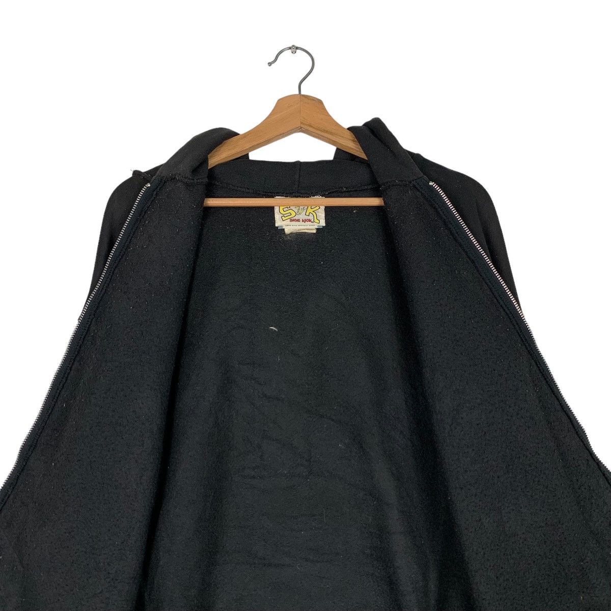 Lee 90s SIDE KICK BRMC Skull Big Logo Pullover Hoodies #0728-C33 Size US XL / EU 56 / 4 - 14 Thumbnail