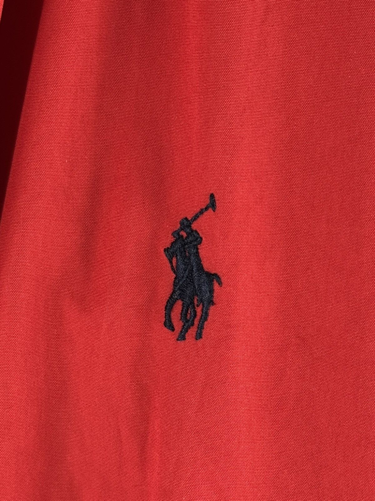 Polo Ralph Lauren Vintage Polo by Ralph Lauren Bomber Full Zip Jacket Red Size US L / EU 52-54 / 3 - 3 Thumbnail