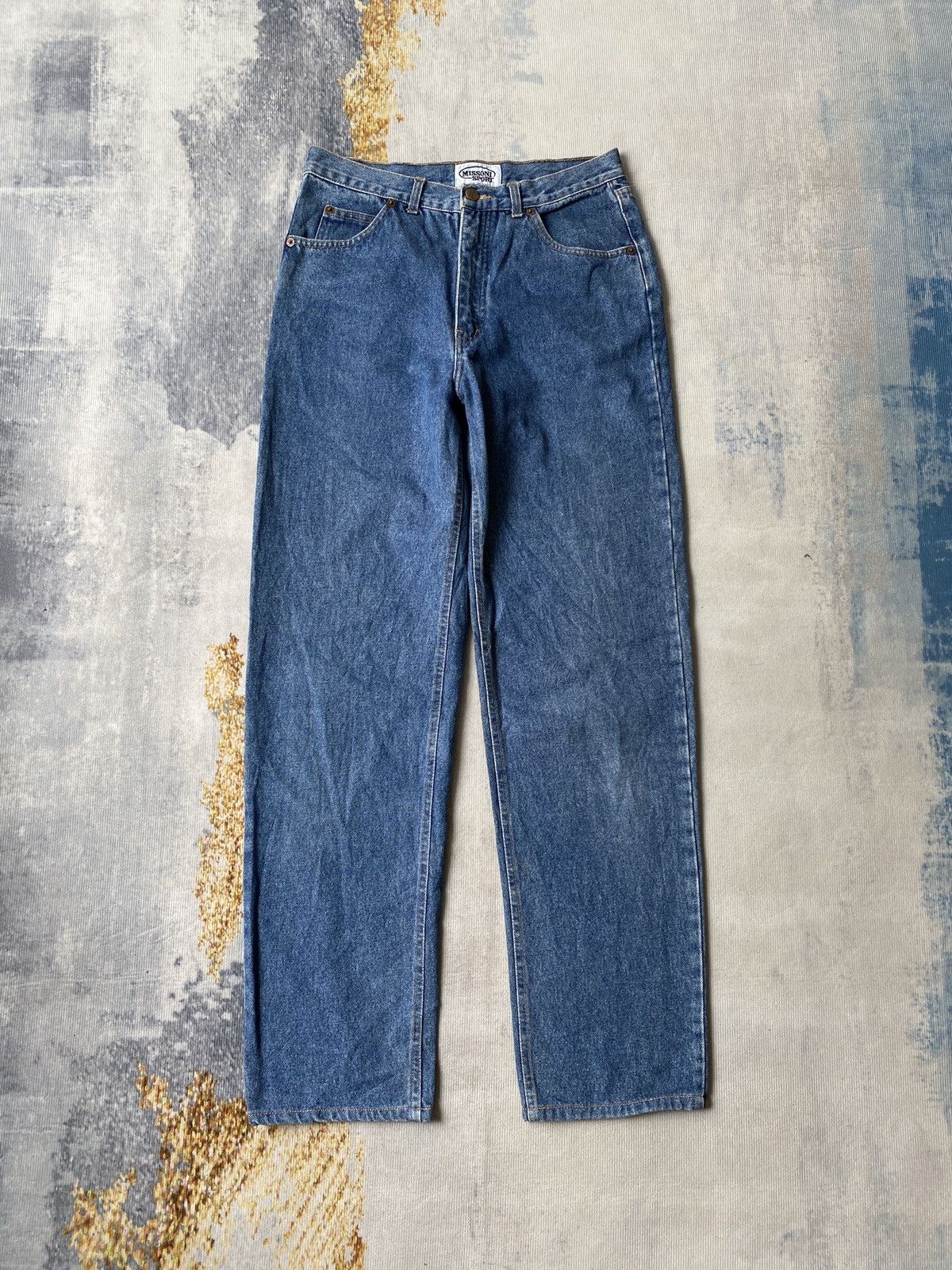 Missoni Vintage 90’s Missoni Sport Italy Jeans Size 28" / US 6 / IT 42 - 3 Thumbnail