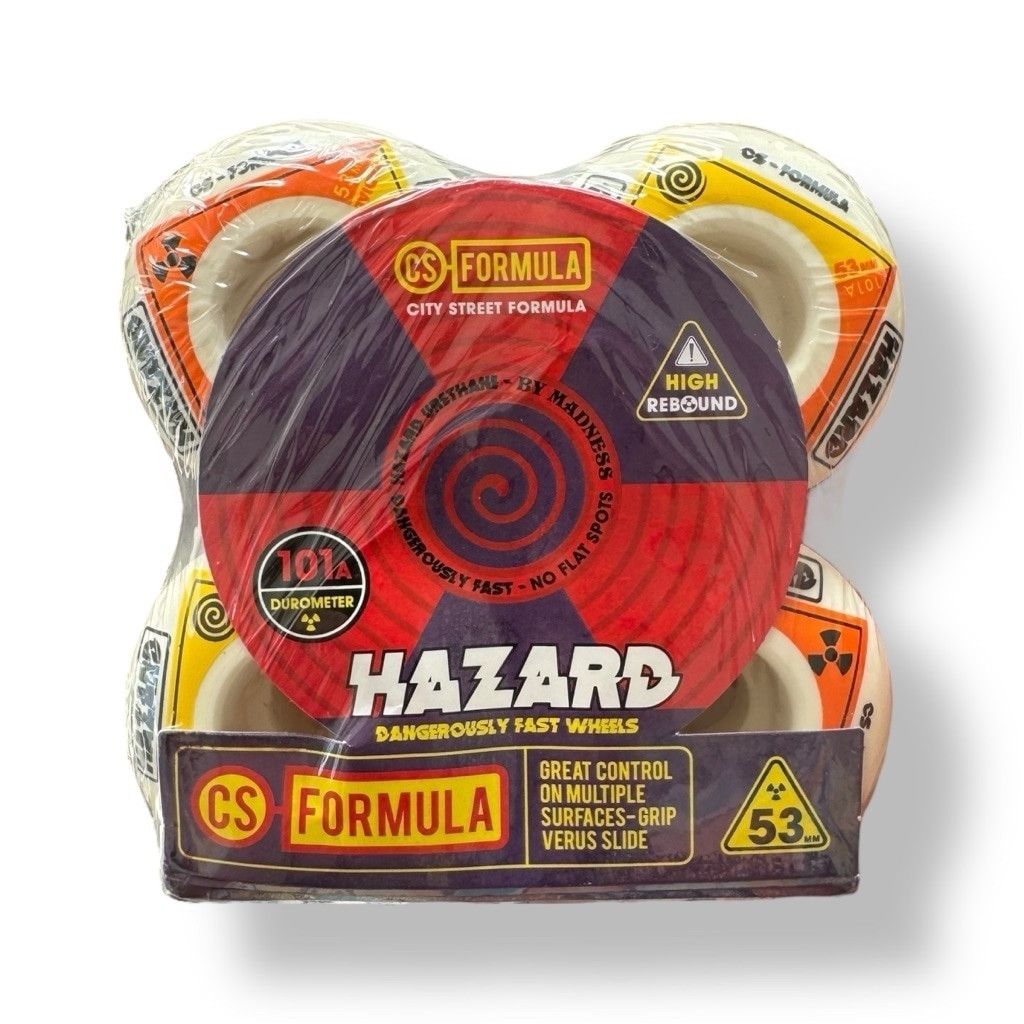 Spitfire Hazard Wheels X Madness skateboards Wheels 53mm 101a Size ONE SIZE - 1 Thumbnail
