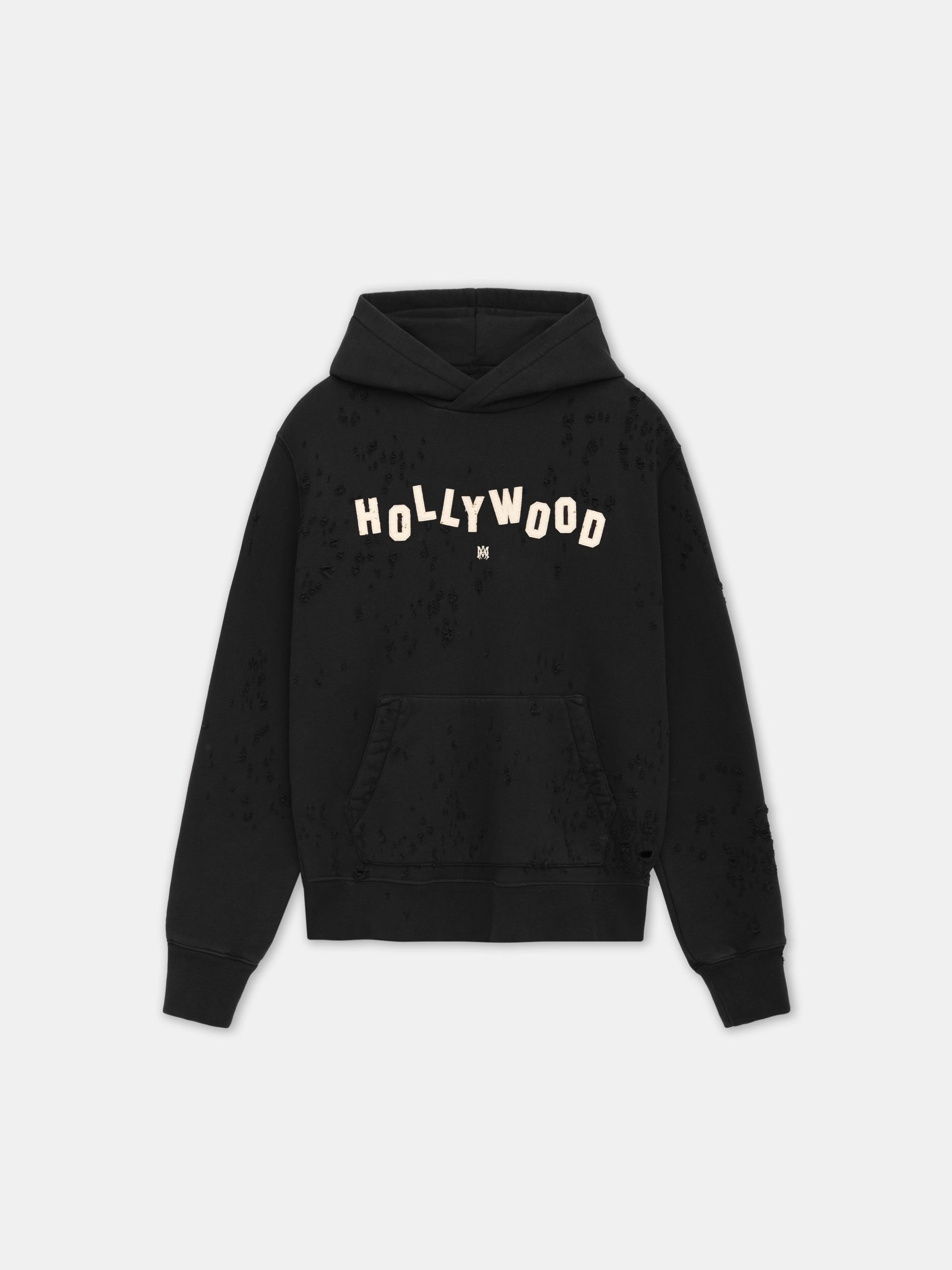 Amiri o1orln1025 Hollywood Shotgun Hoodie in Black Size US L / EU 52-54 / 3 - 1 Thumbnail
