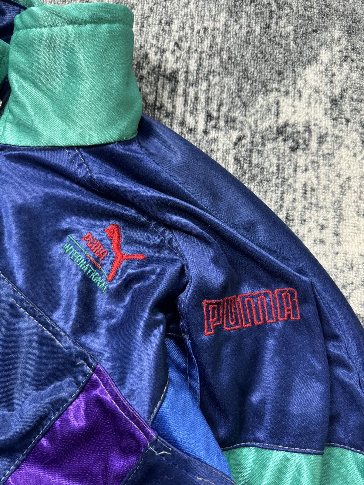 Puma Vintage Puma Track Sweatshirt Zip Up Y2K 90s Distressed Size US XL / EU 56 / 4 - 5 Thumbnail